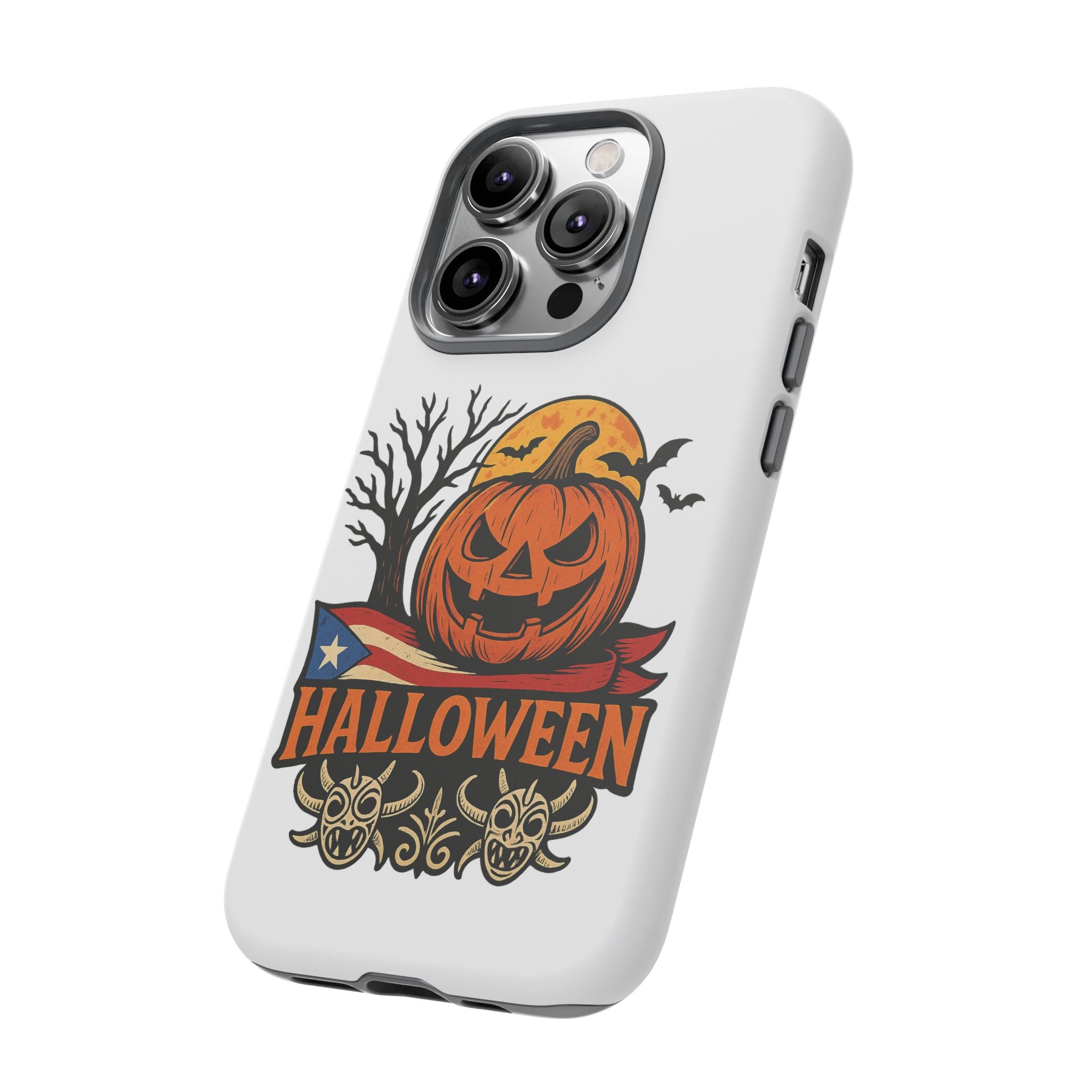 Halloween Phone Case, Tough Phone Case, Spooky Seasonal Cover, Fall Decor Accessory, Trick or Treat Gift, Halloween Celebration