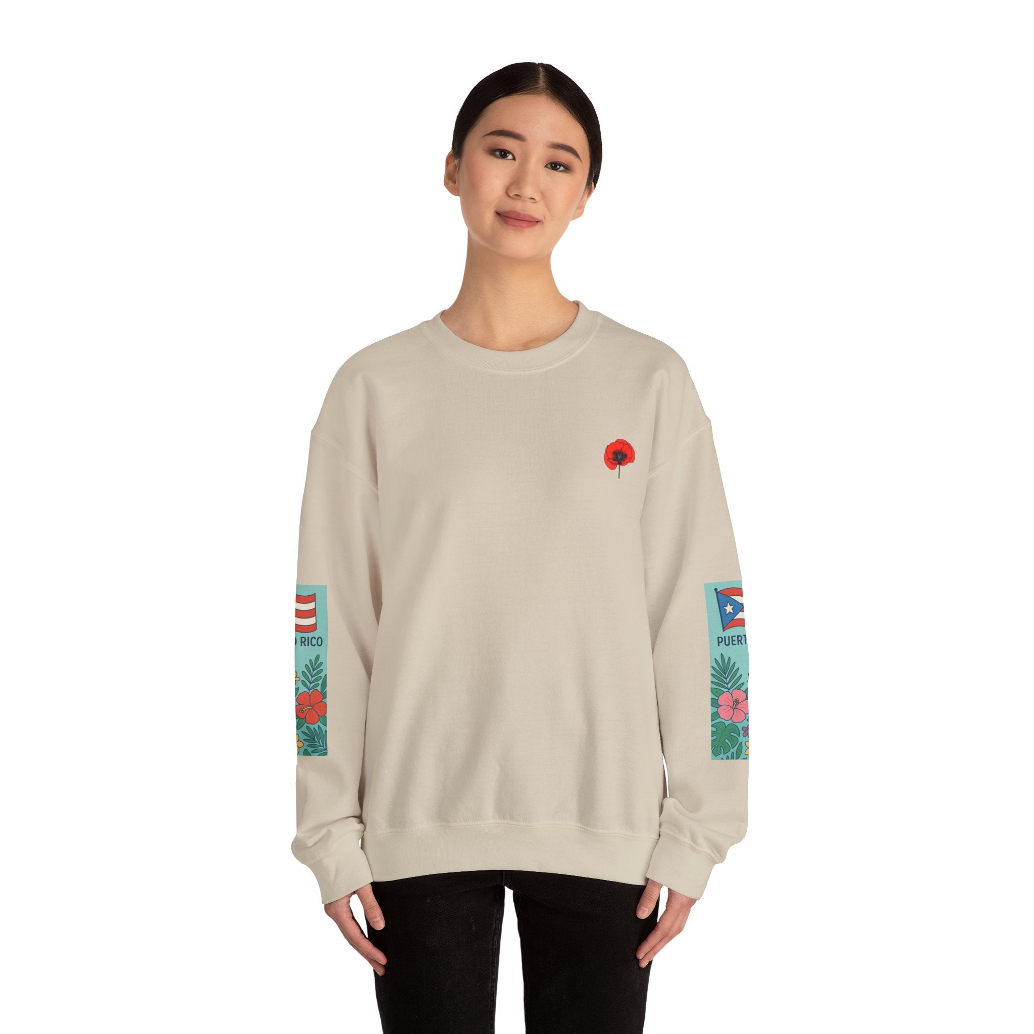 Puerto Rican Heritage Crewneck Sweatshirt