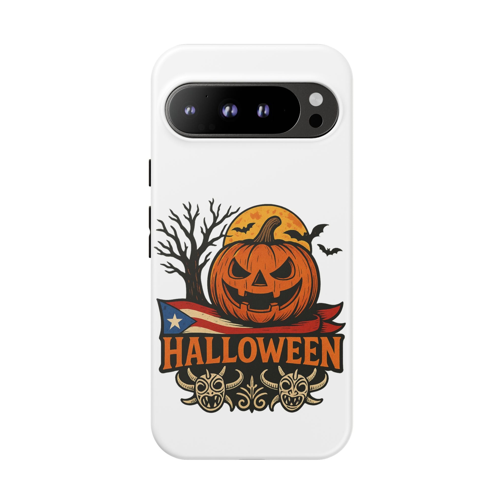 Halloween Phone Case, Tough Phone Case, Spooky Seasonal Cover, Fall Decor Accessory, Trick or Treat Gift, Halloween Celebration