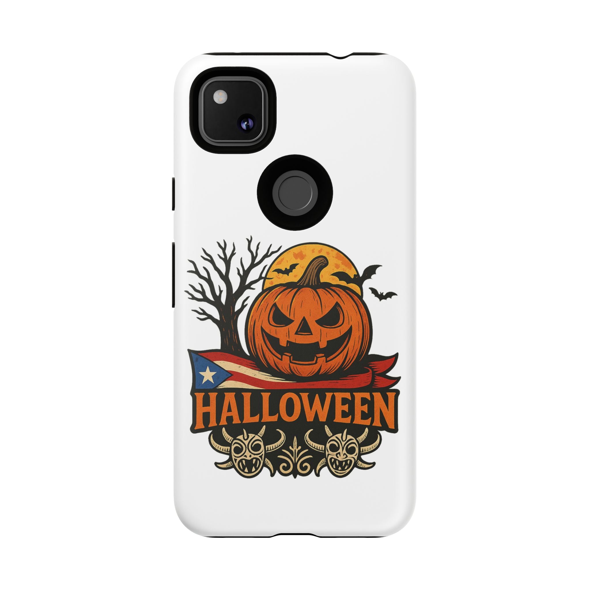 Halloween Phone Case, Tough Phone Case, Spooky Seasonal Cover, Fall Decor Accessory, Trick or Treat Gift, Halloween Celebration