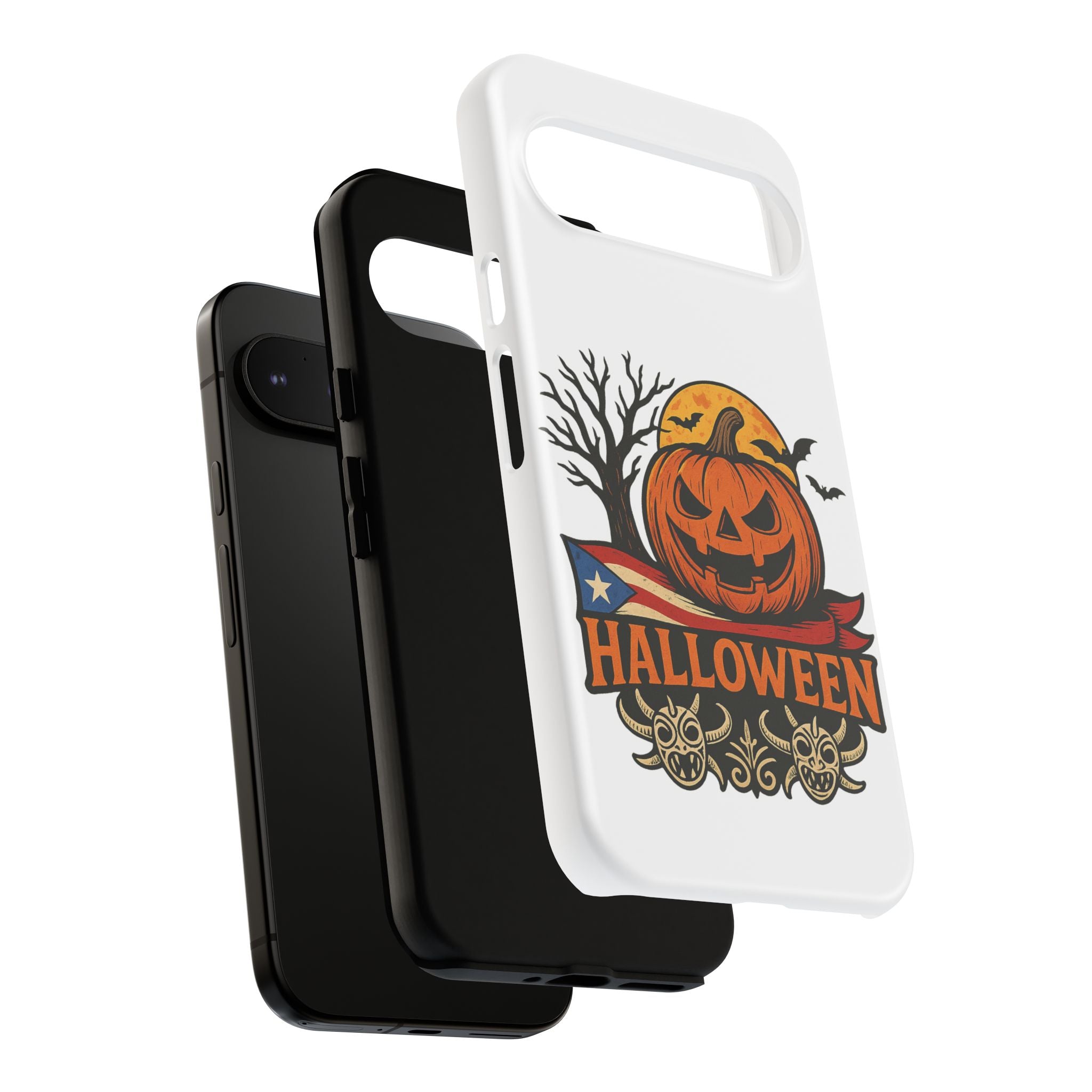 Halloween Phone Case, Tough Phone Case, Spooky Seasonal Cover, Fall Decor Accessory, Trick or Treat Gift, Halloween Celebration