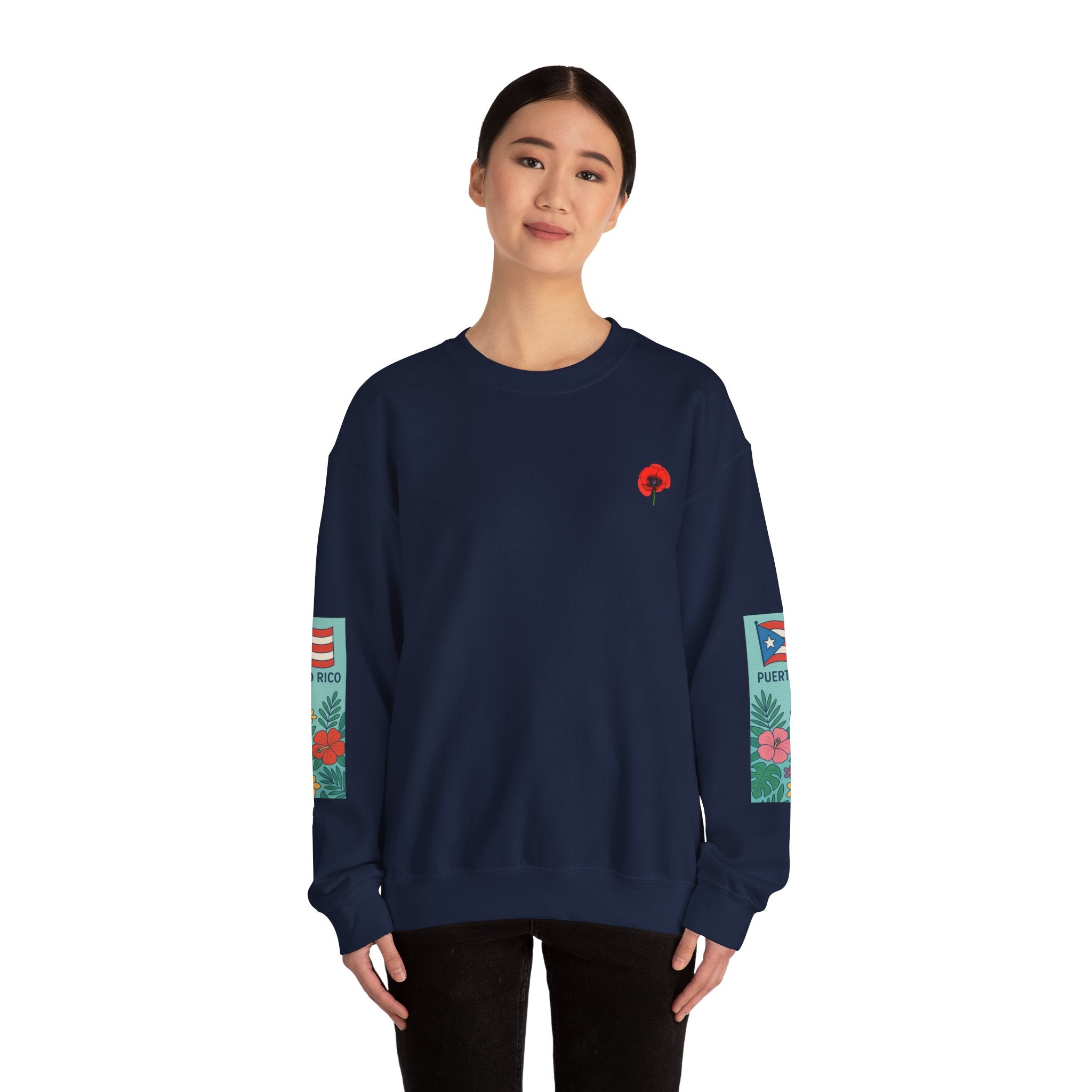 Puerto Rican Heritage Crewneck Sweatshirt
