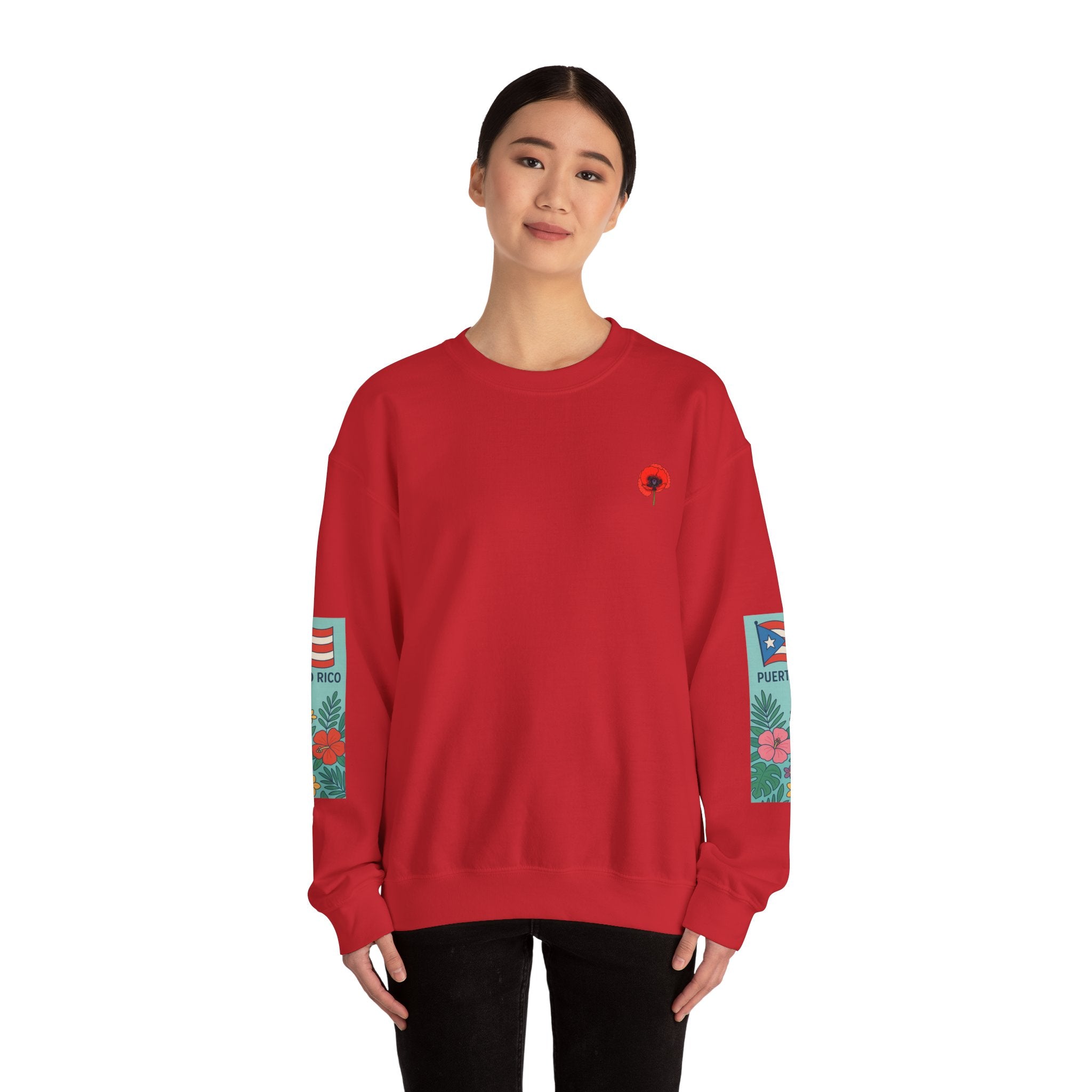 Puerto Rican Heritage Crewneck Sweatshirt