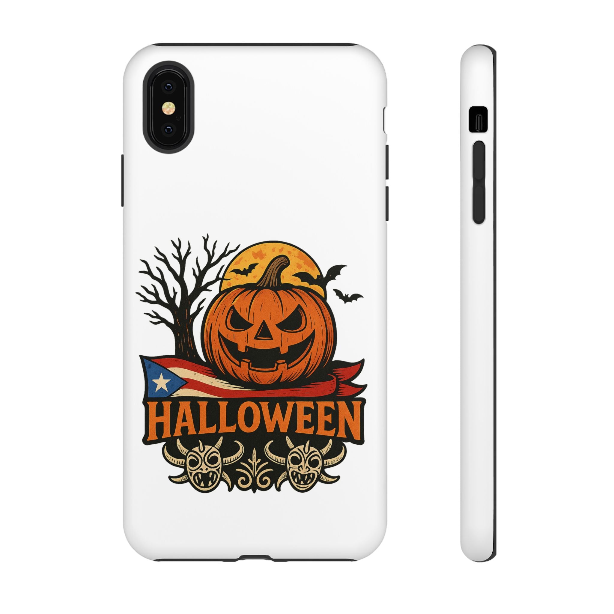 Halloween Phone Case, Tough Phone Case, Spooky Seasonal Cover, Fall Decor Accessory, Trick or Treat Gift, Halloween Celebration