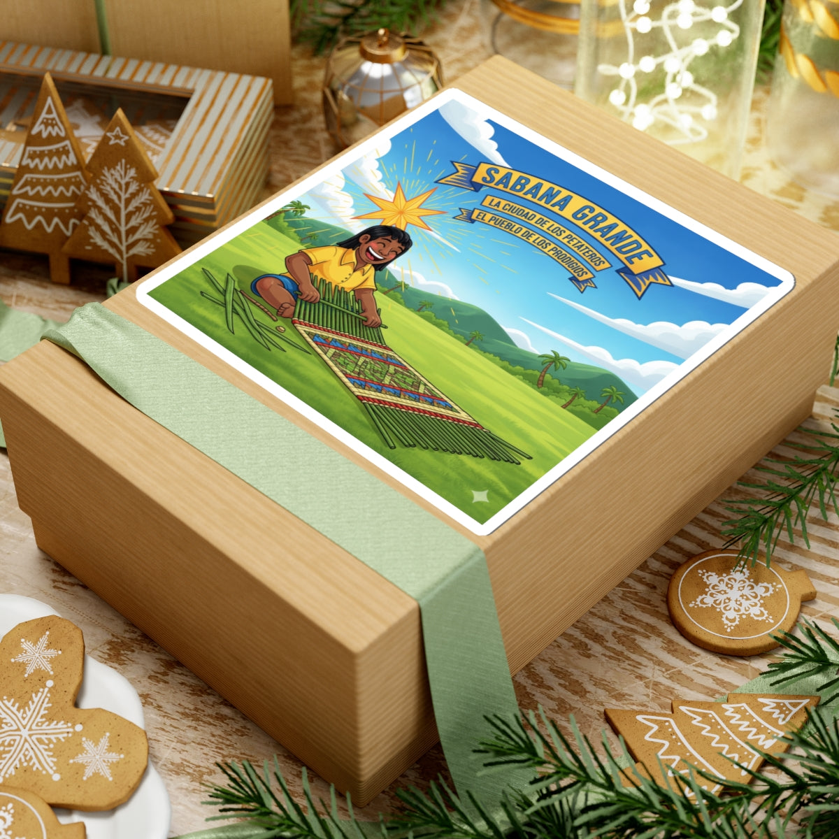 Sabana Grande Kiss-Cut Stickers