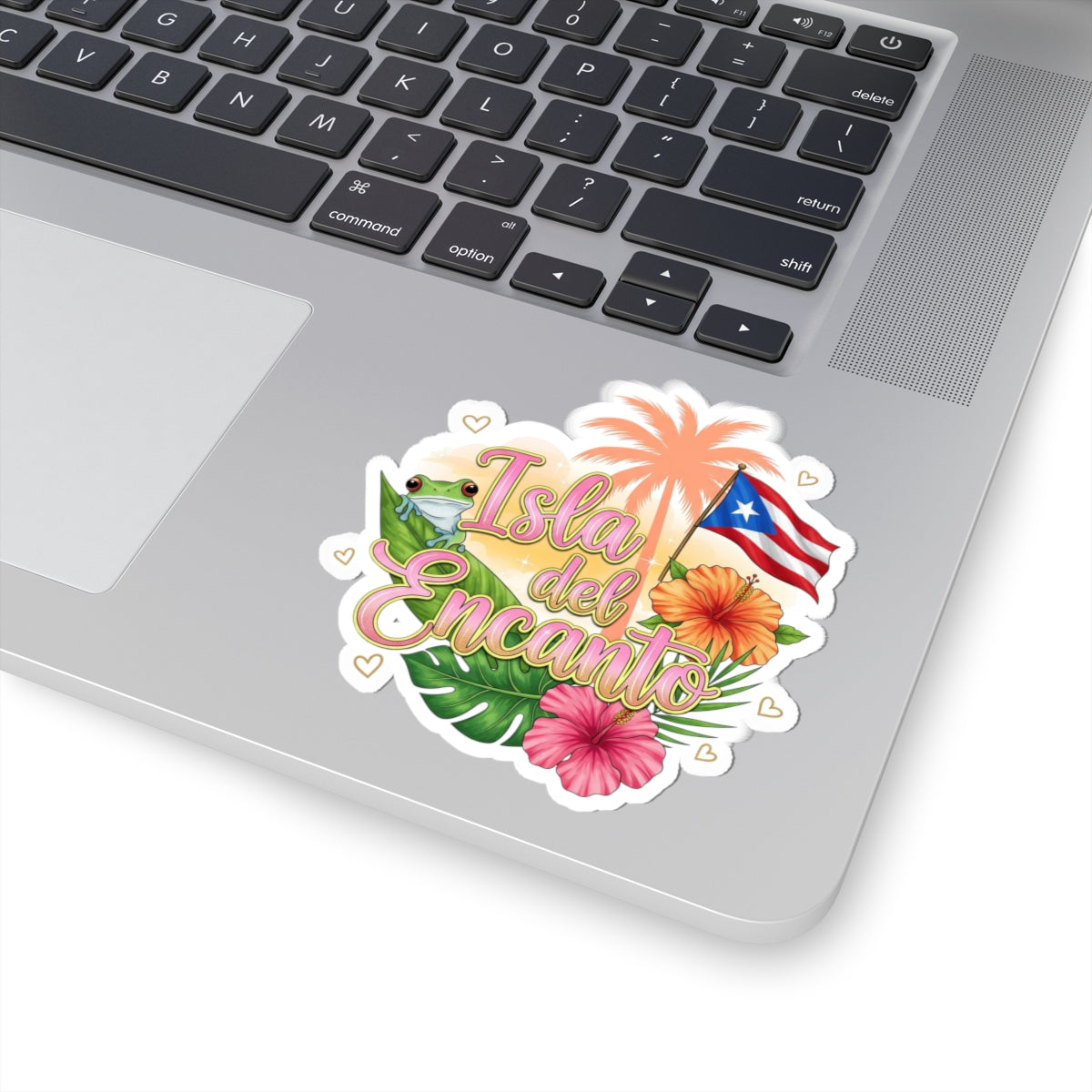 Isla del Encanto Vibrant Tropical Kiss-Cut Stickers