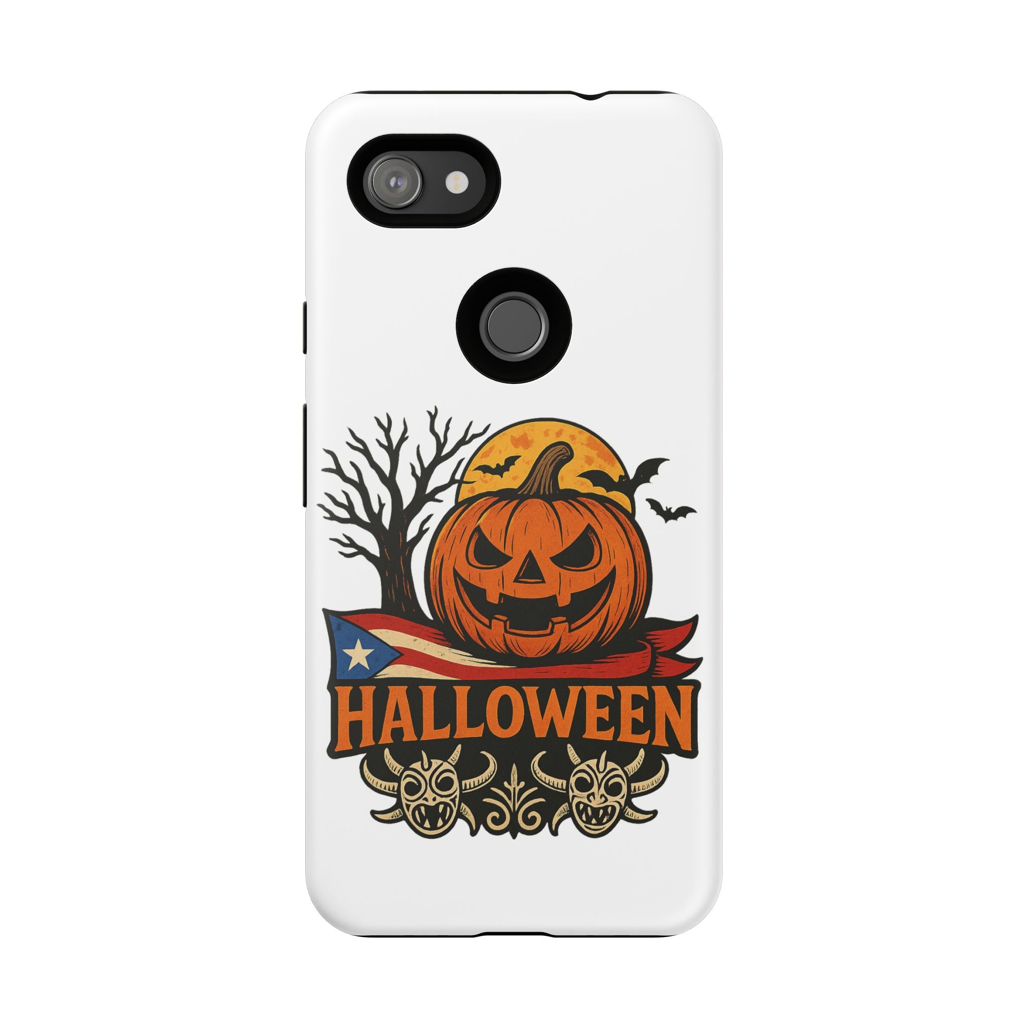 Halloween Phone Case, Tough Phone Case, Spooky Seasonal Cover, Fall Decor Accessory, Trick or Treat Gift, Halloween Celebration