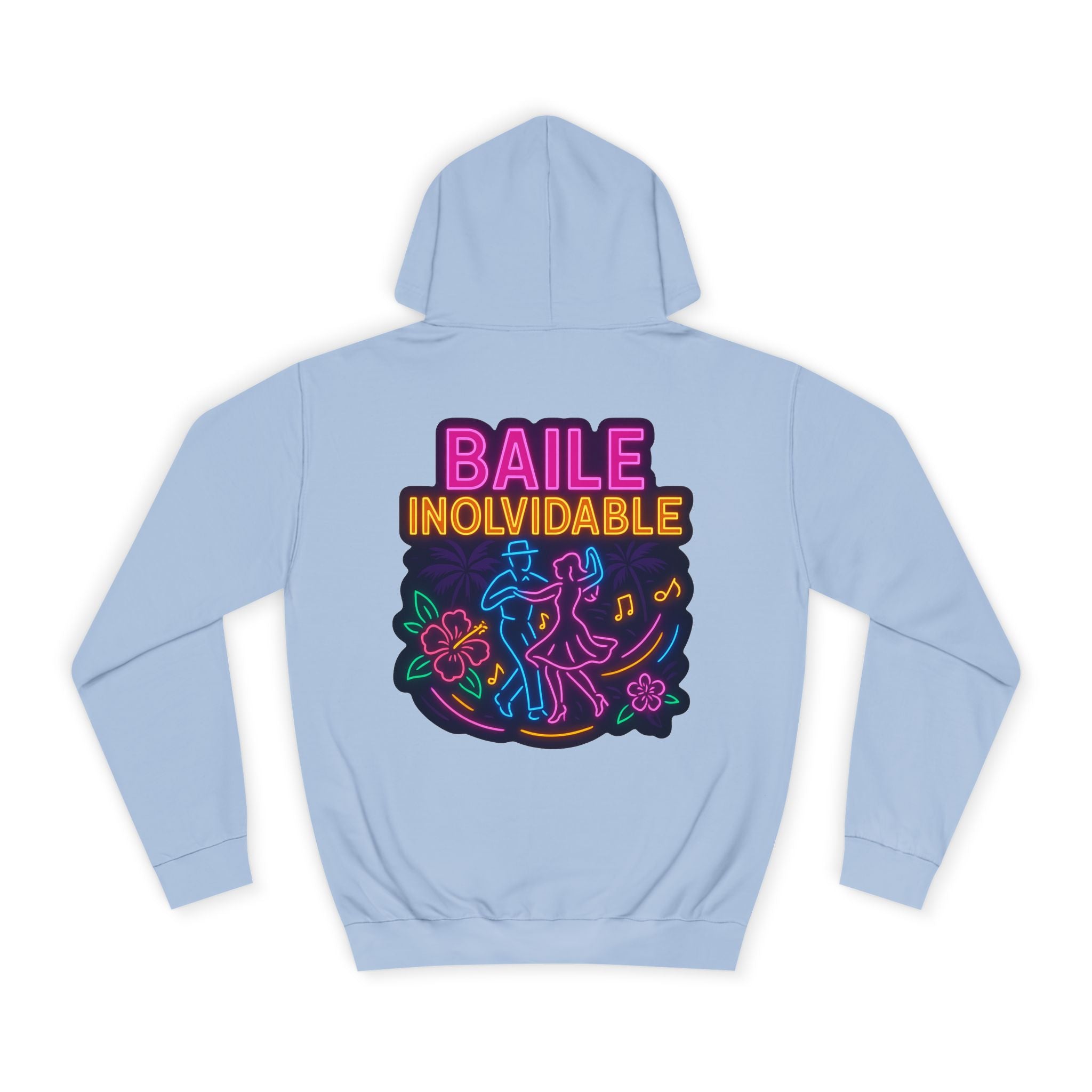 Vibrant Dance Hoodie - Unisex College Sweatshirt, Cozy Casual Wear, Perfect Gift for Dance Lovers, College Apparel, Baile Inolvidable