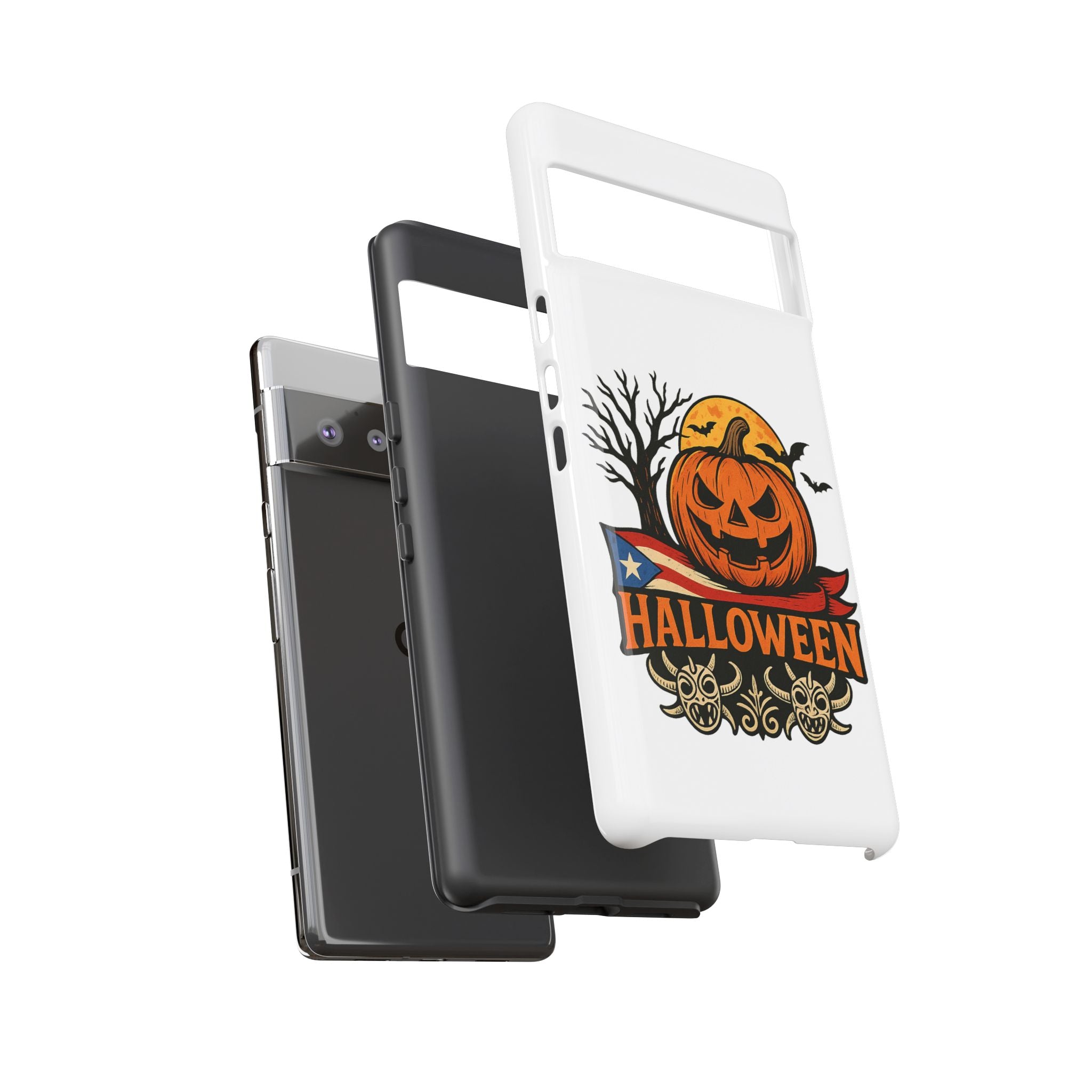 Halloween Phone Case, Tough Phone Case, Spooky Seasonal Cover, Fall Decor Accessory, Trick or Treat Gift, Halloween Celebration