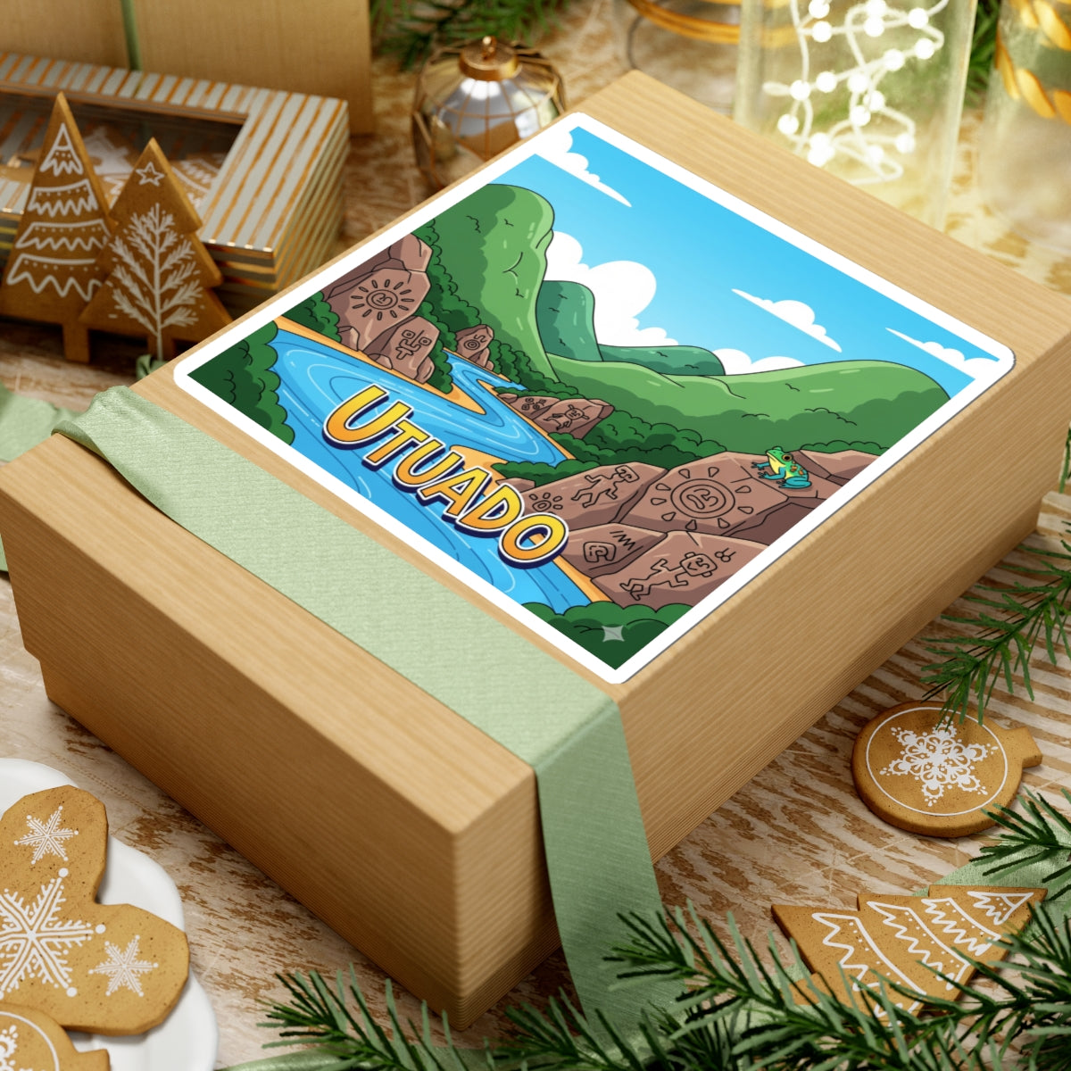 Utuado Kiss-Cut Stickers