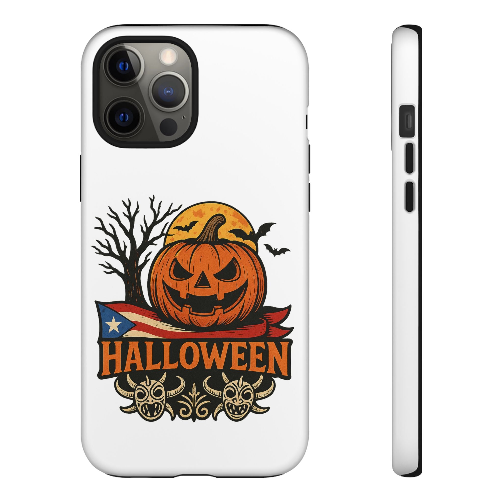 Halloween Phone Case, Tough Phone Case, Spooky Seasonal Cover, Fall Decor Accessory, Trick or Treat Gift, Halloween Celebration