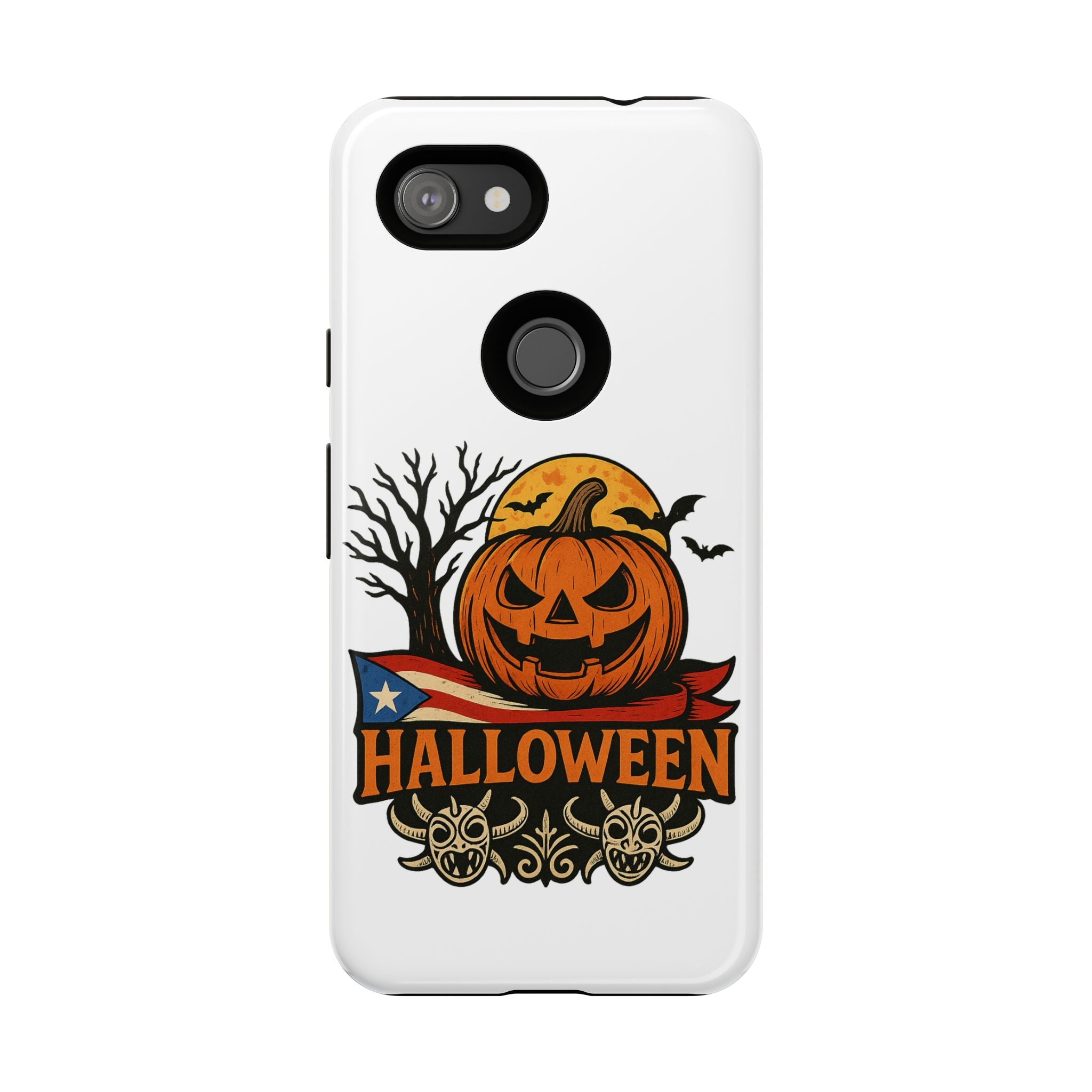 Halloween Phone Case, Tough Phone Case, Spooky Seasonal Cover, Fall Decor Accessory, Trick or Treat Gift, Halloween Celebration