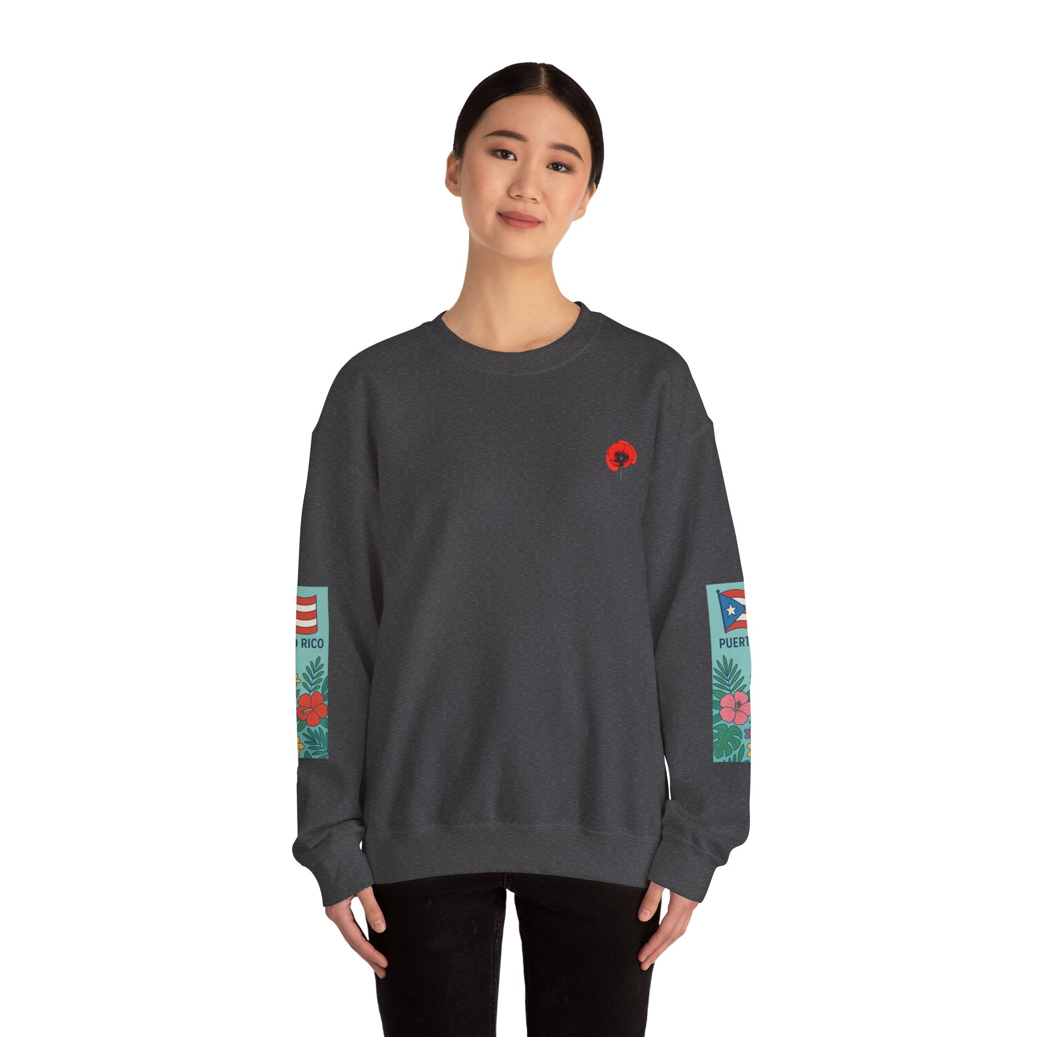 Puerto Rican Heritage Crewneck Sweatshirt