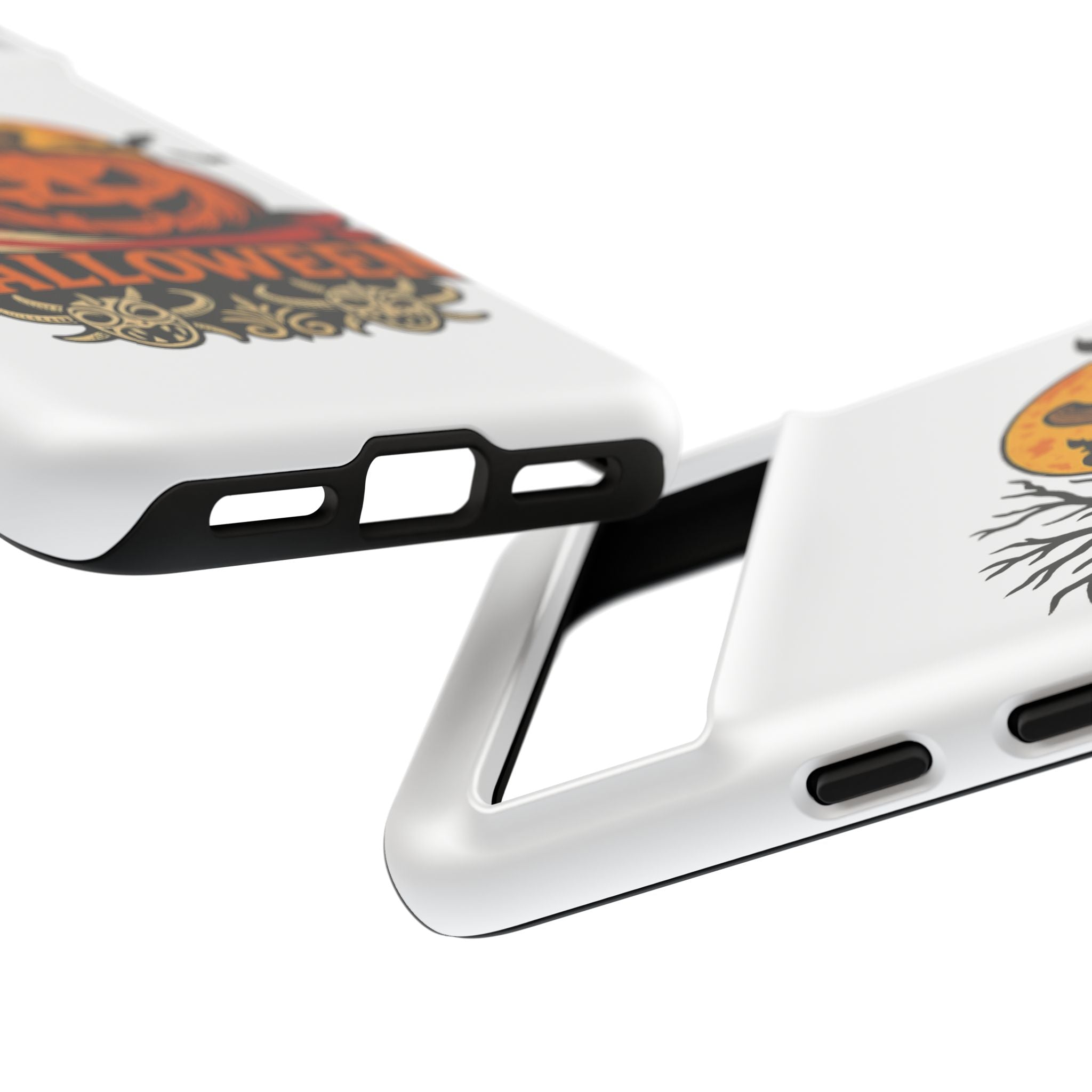 Halloween Phone Case, Tough Phone Case, Spooky Seasonal Cover, Fall Decor Accessory, Trick or Treat Gift, Halloween Celebration