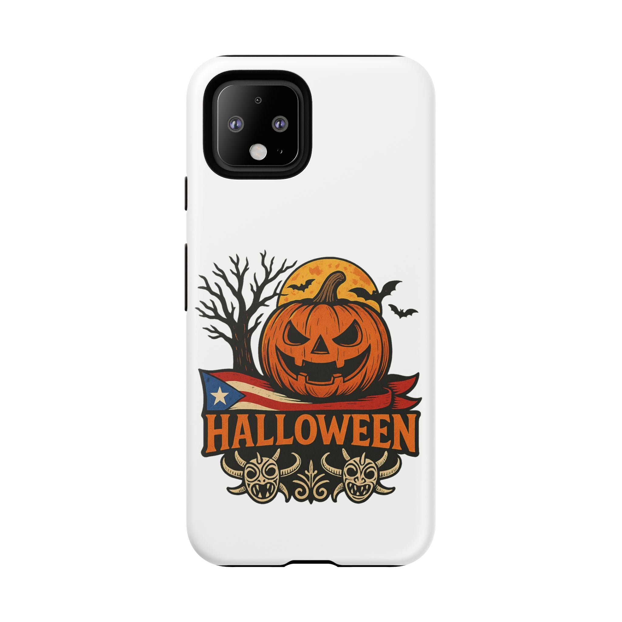 Halloween Phone Case, Tough Phone Case, Spooky Seasonal Cover, Fall Decor Accessory, Trick or Treat Gift, Halloween Celebration