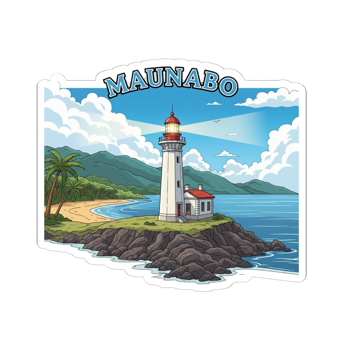 Maunabo Kiss-Cut Stickers