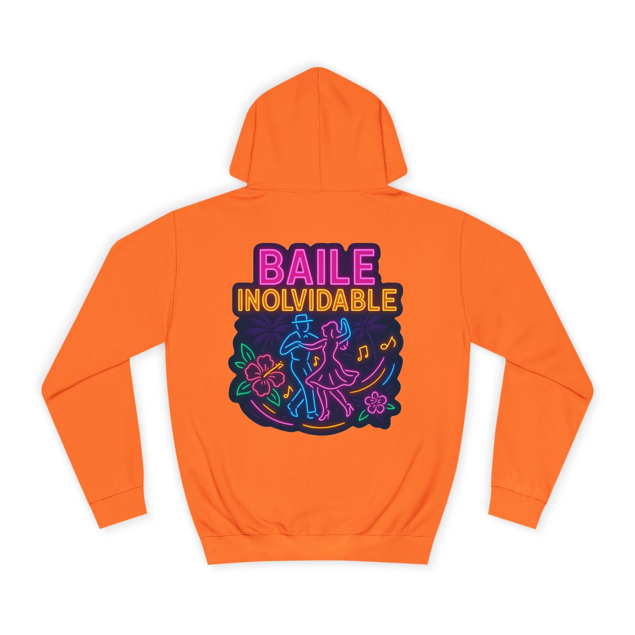 Vibrant Dance Hoodie - Unisex College Sweatshirt, Cozy Casual Wear, Perfect Gift for Dance Lovers, College Apparel, Baile Inolvidable