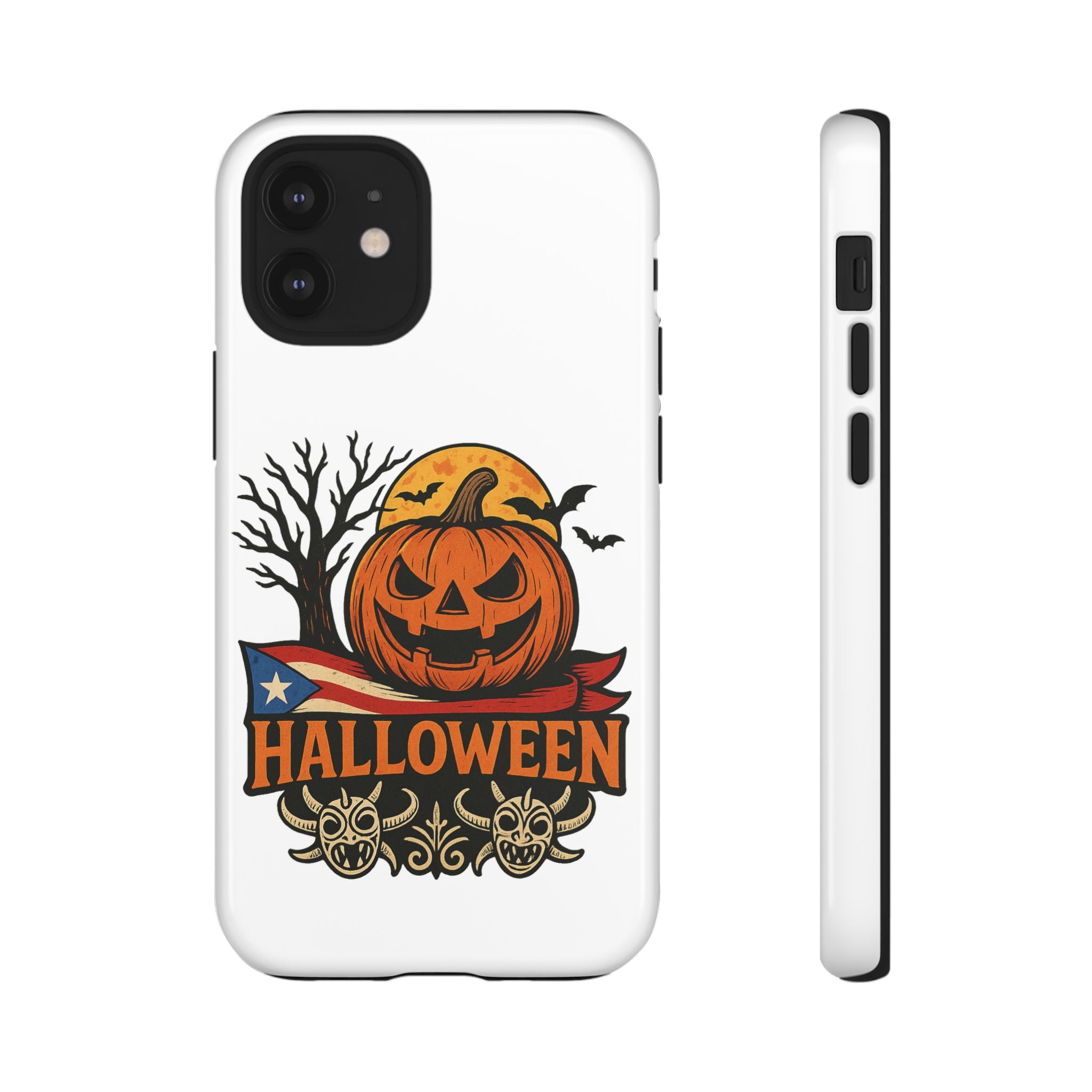 Halloween Phone Case, Tough Phone Case, Spooky Seasonal Cover, Fall Decor Accessory, Trick or Treat Gift, Halloween Celebration