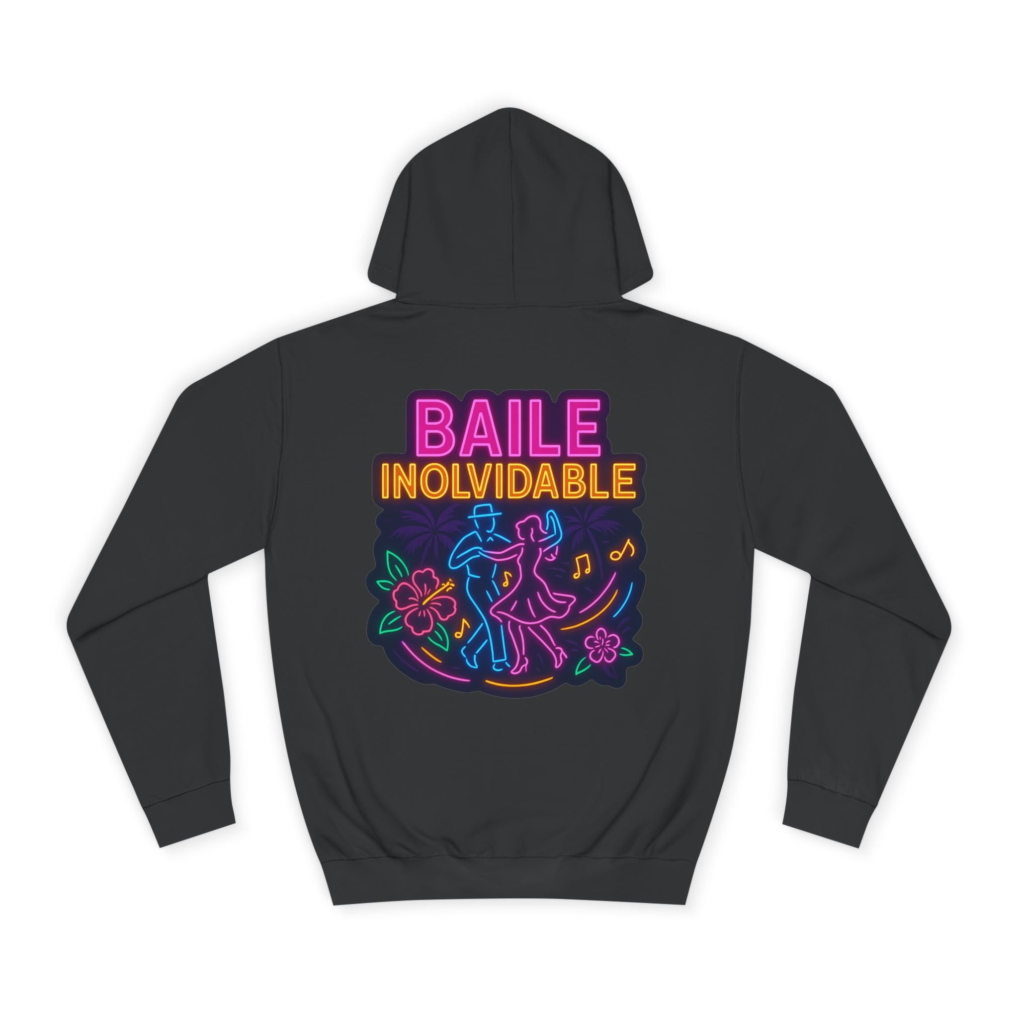 Vibrant Dance Hoodie - Unisex College Sweatshirt, Cozy Casual Wear, Perfect Gift for Dance Lovers, College Apparel, Baile Inolvidable