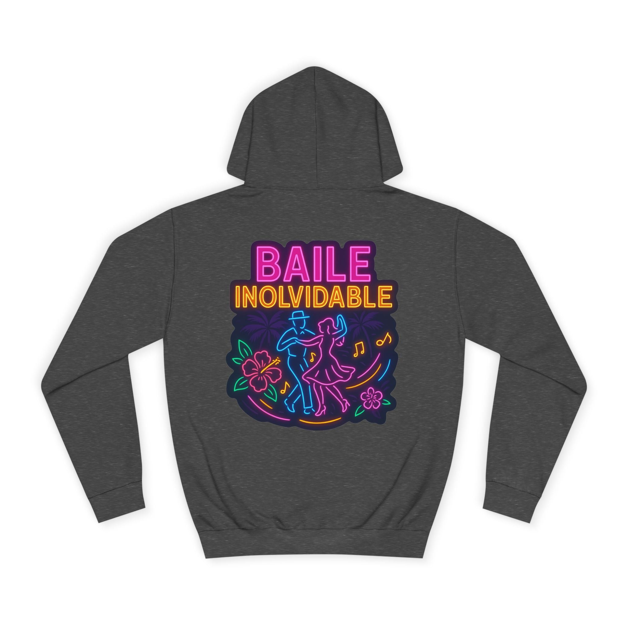 Vibrant Dance Hoodie - Unisex College Sweatshirt, Cozy Casual Wear, Perfect Gift for Dance Lovers, College Apparel, Baile Inolvidable