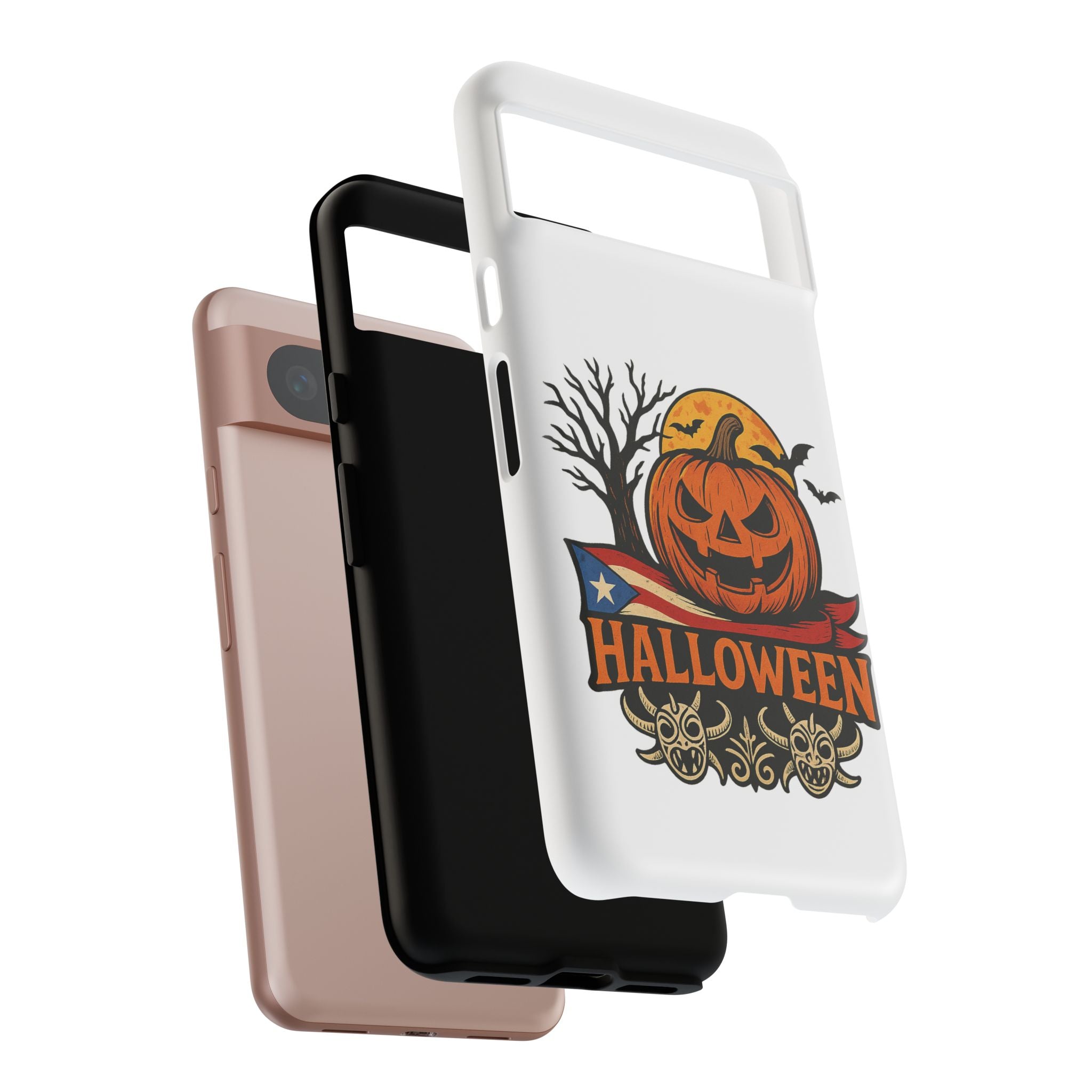 Halloween Phone Case, Tough Phone Case, Spooky Seasonal Cover, Fall Decor Accessory, Trick or Treat Gift, Halloween Celebration