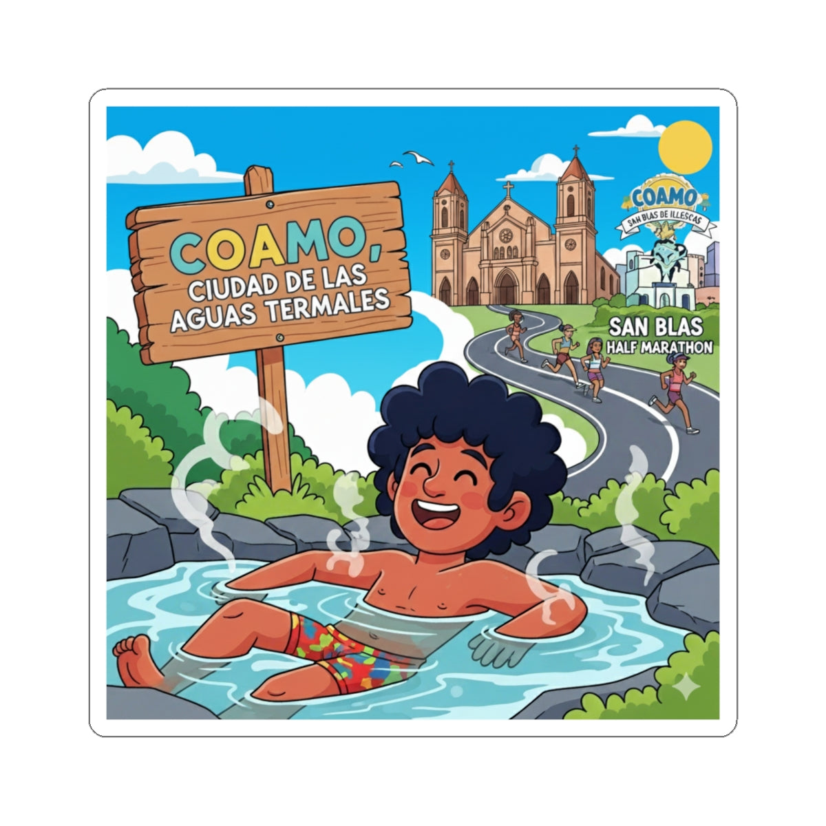 Coamo Kiss-Cut Stickers