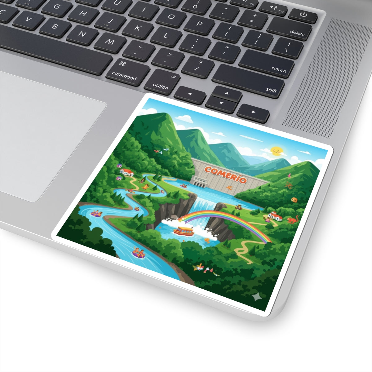 Comerío Kiss-Cut Stickers