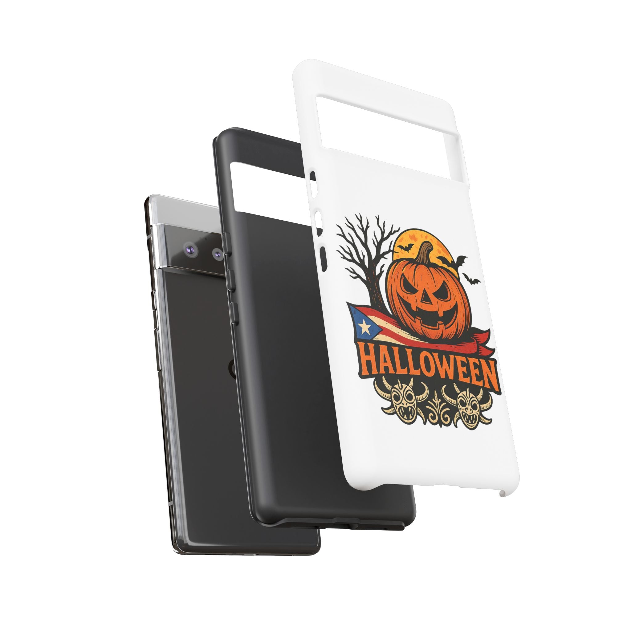 Halloween Phone Case, Tough Phone Case, Spooky Seasonal Cover, Fall Decor Accessory, Trick or Treat Gift, Halloween Celebration