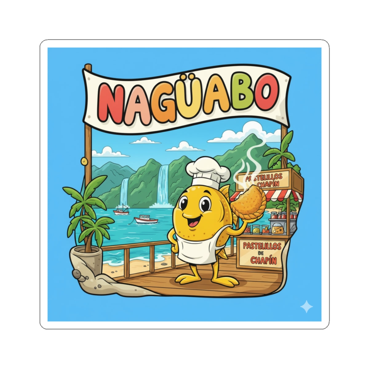 Nagüabo Kiss-Cut Stickers