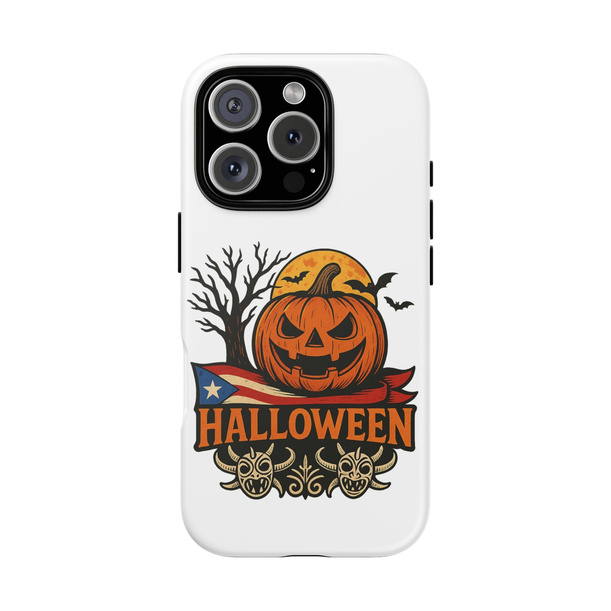 Halloween Phone Case, Tough Phone Case, Spooky Seasonal Cover, Fall Decor Accessory, Trick or Treat Gift, Halloween Celebration