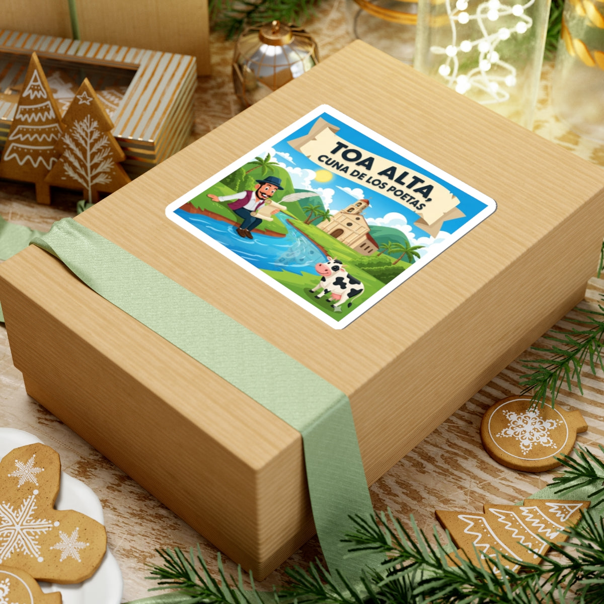 Toa Alta Kiss-Cut Stickers