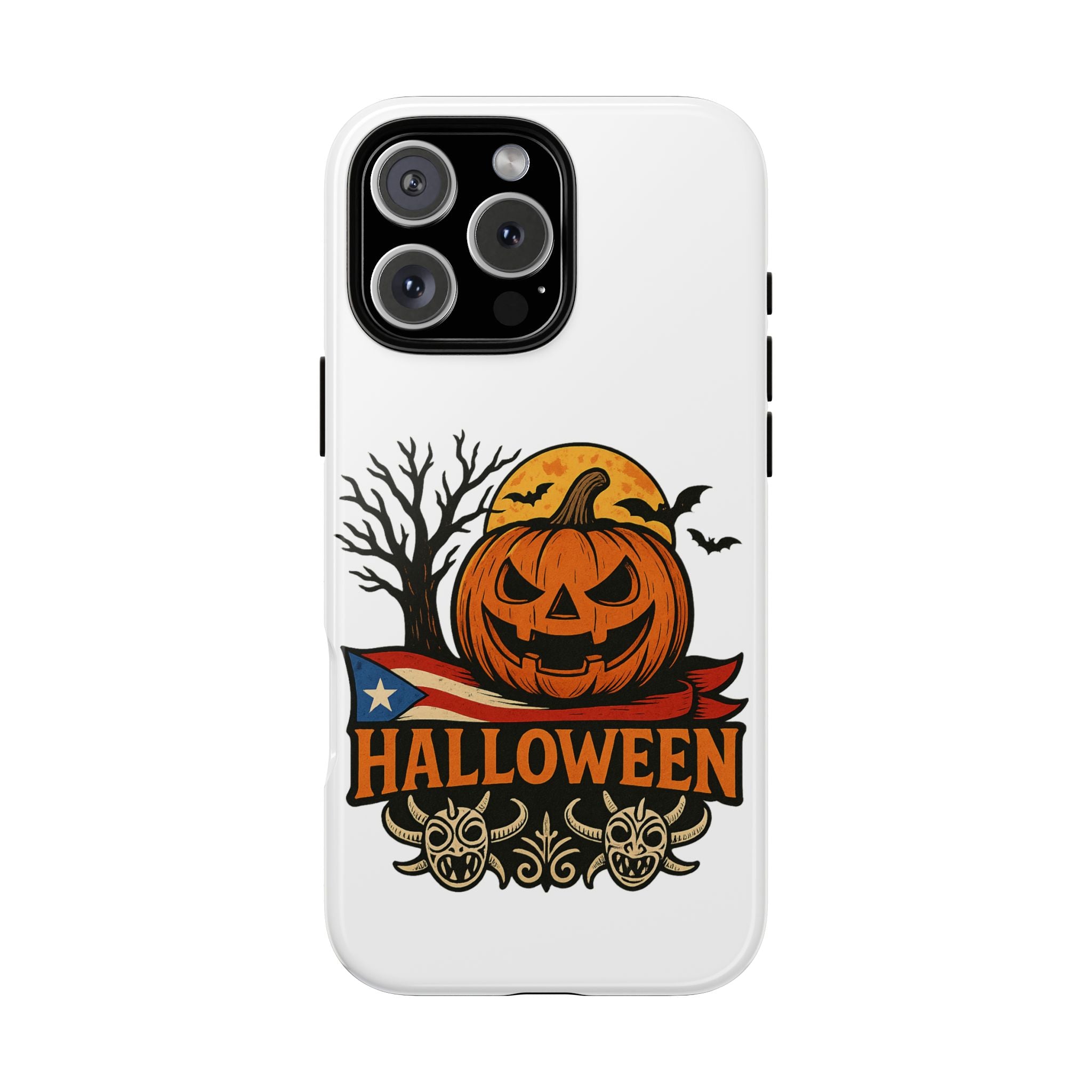 Halloween Phone Case, Tough Phone Case, Spooky Seasonal Cover, Fall Decor Accessory, Trick or Treat Gift, Halloween Celebration
