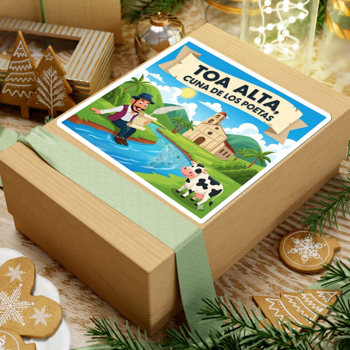 Toa Alta Kiss-Cut Stickers