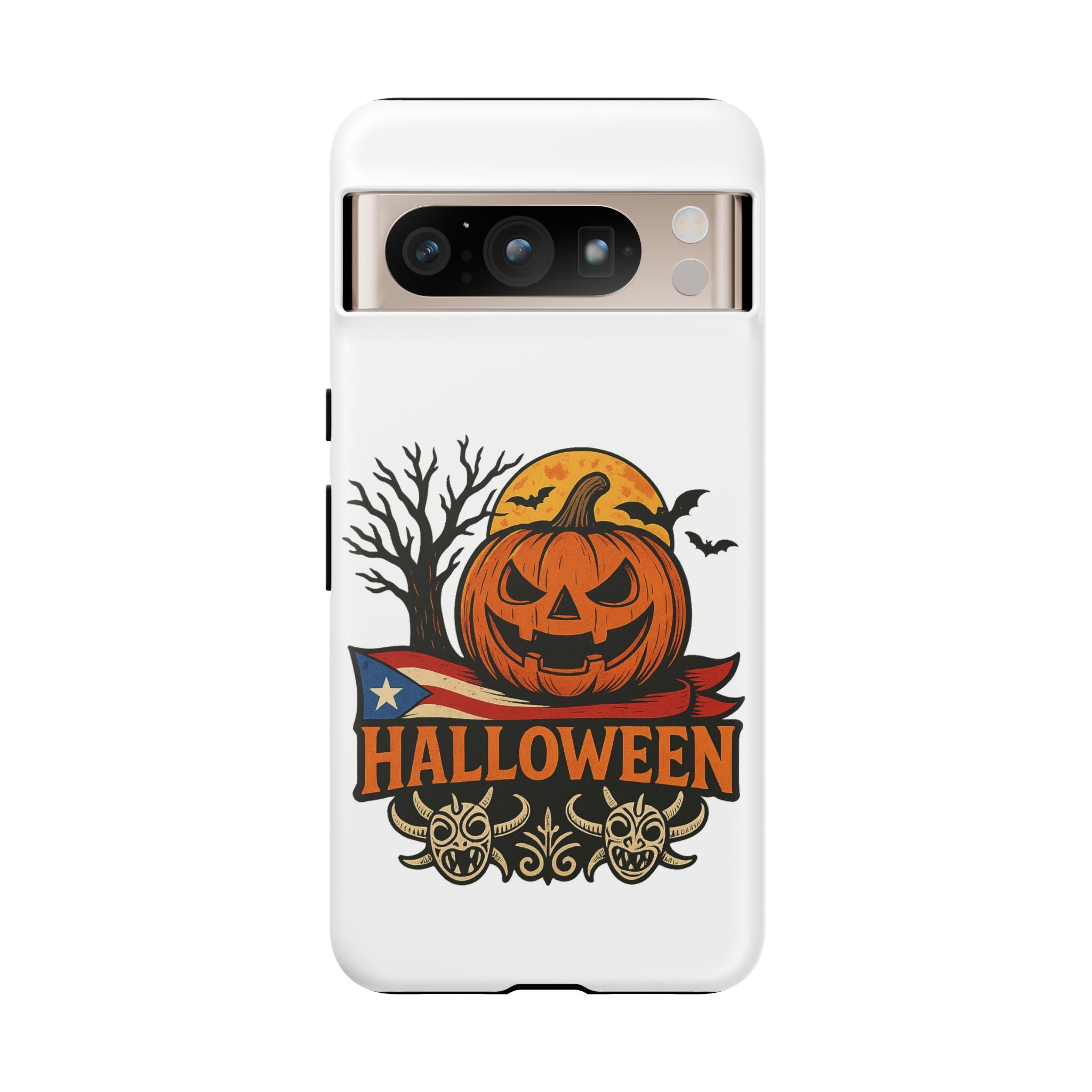 Halloween Phone Case, Tough Phone Case, Spooky Seasonal Cover, Fall Decor Accessory, Trick or Treat Gift, Halloween Celebration