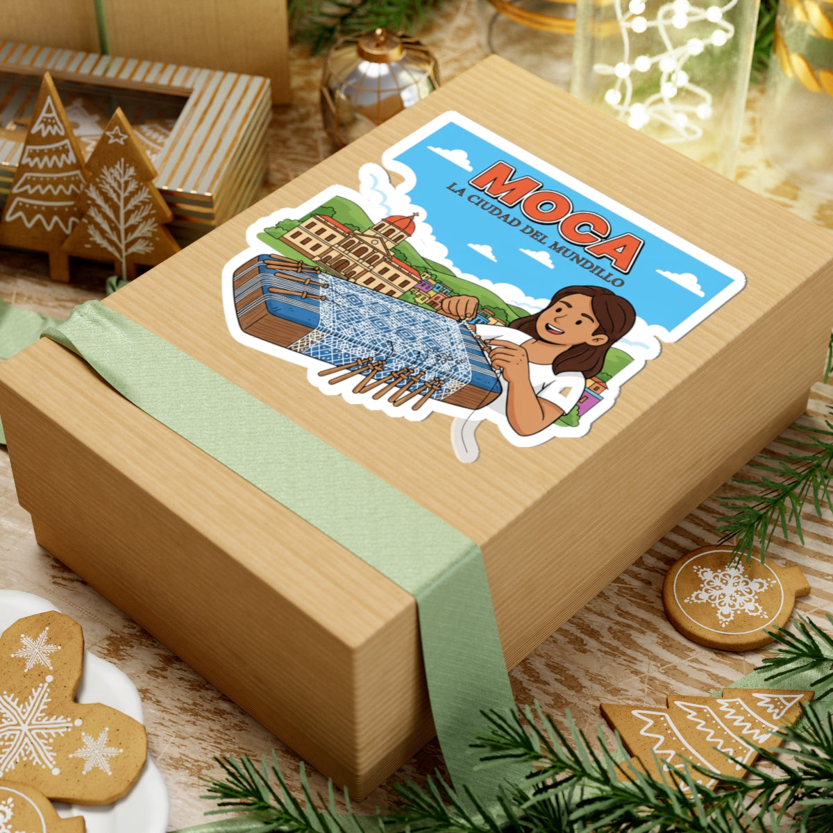 Moca Kiss-Cut Stickers