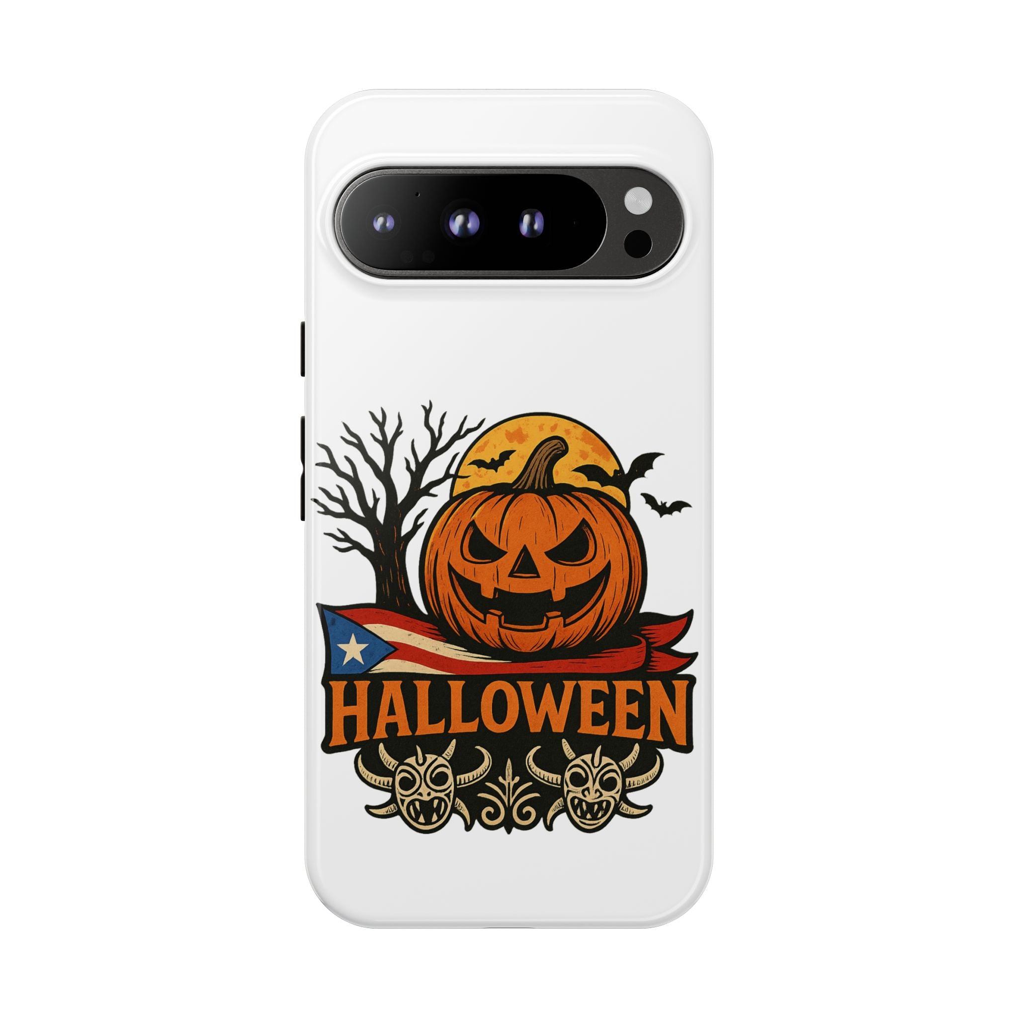 Halloween Phone Case, Tough Phone Case, Spooky Seasonal Cover, Fall Decor Accessory, Trick or Treat Gift, Halloween Celebration