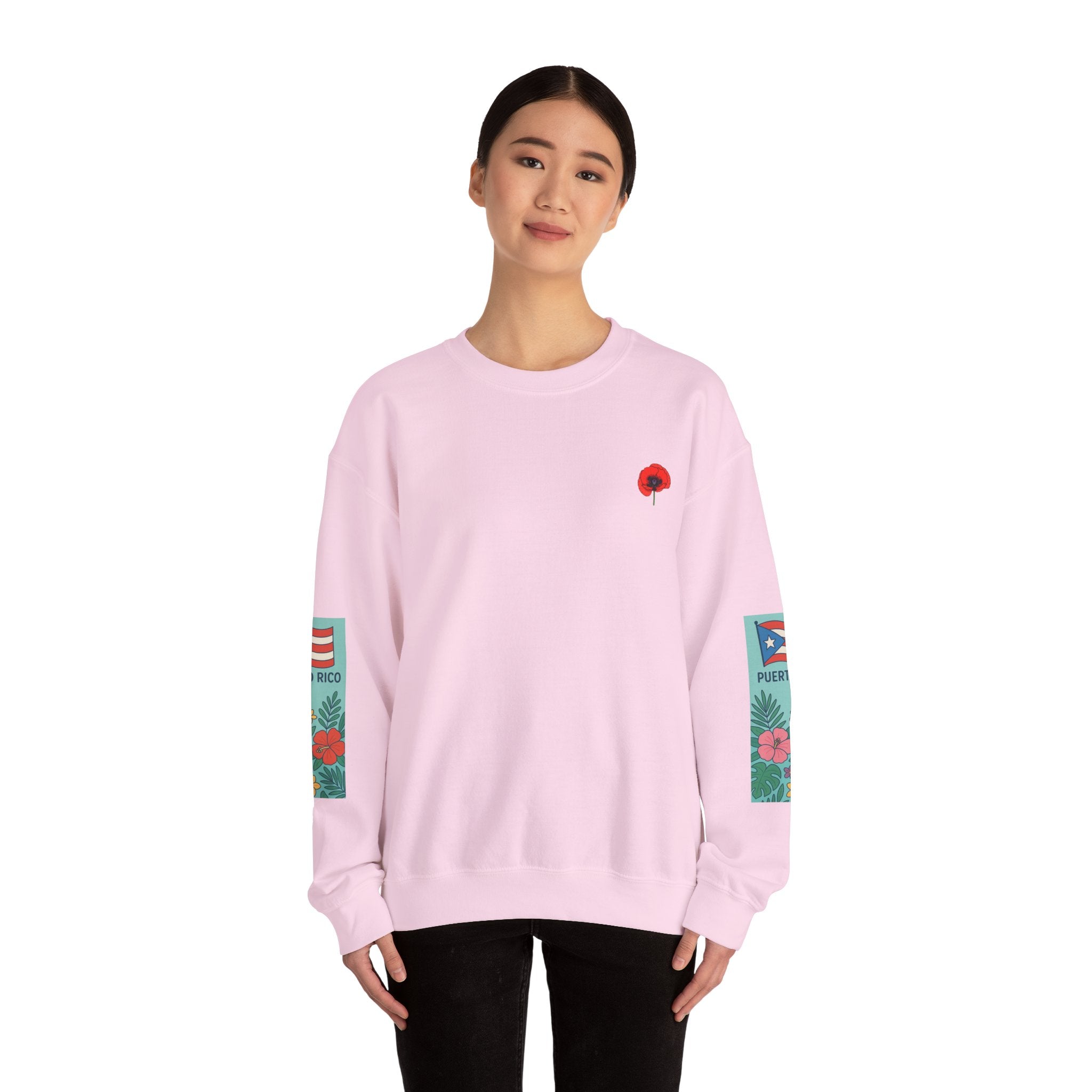 Puerto Rican Heritage Crewneck Sweatshirt