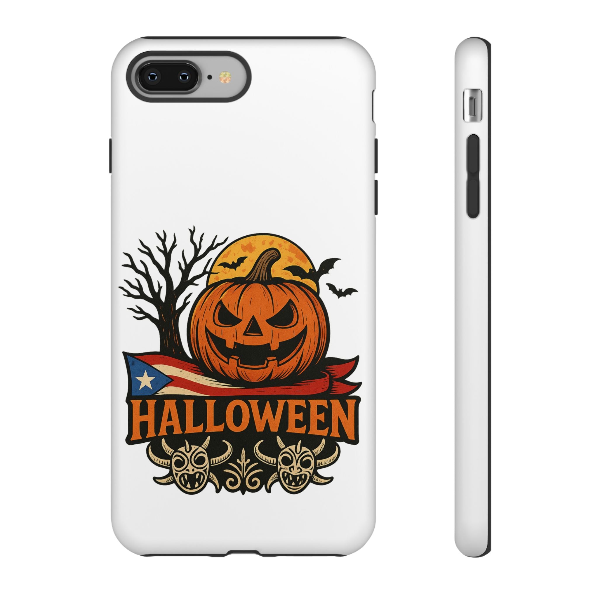 Halloween Phone Case, Tough Phone Case, Spooky Seasonal Cover, Fall Decor Accessory, Trick or Treat Gift, Halloween Celebration