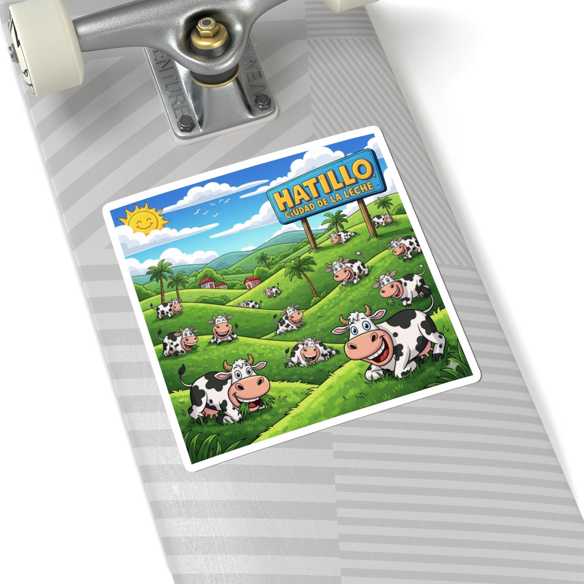 Hatillo Kiss-Cut Stickers