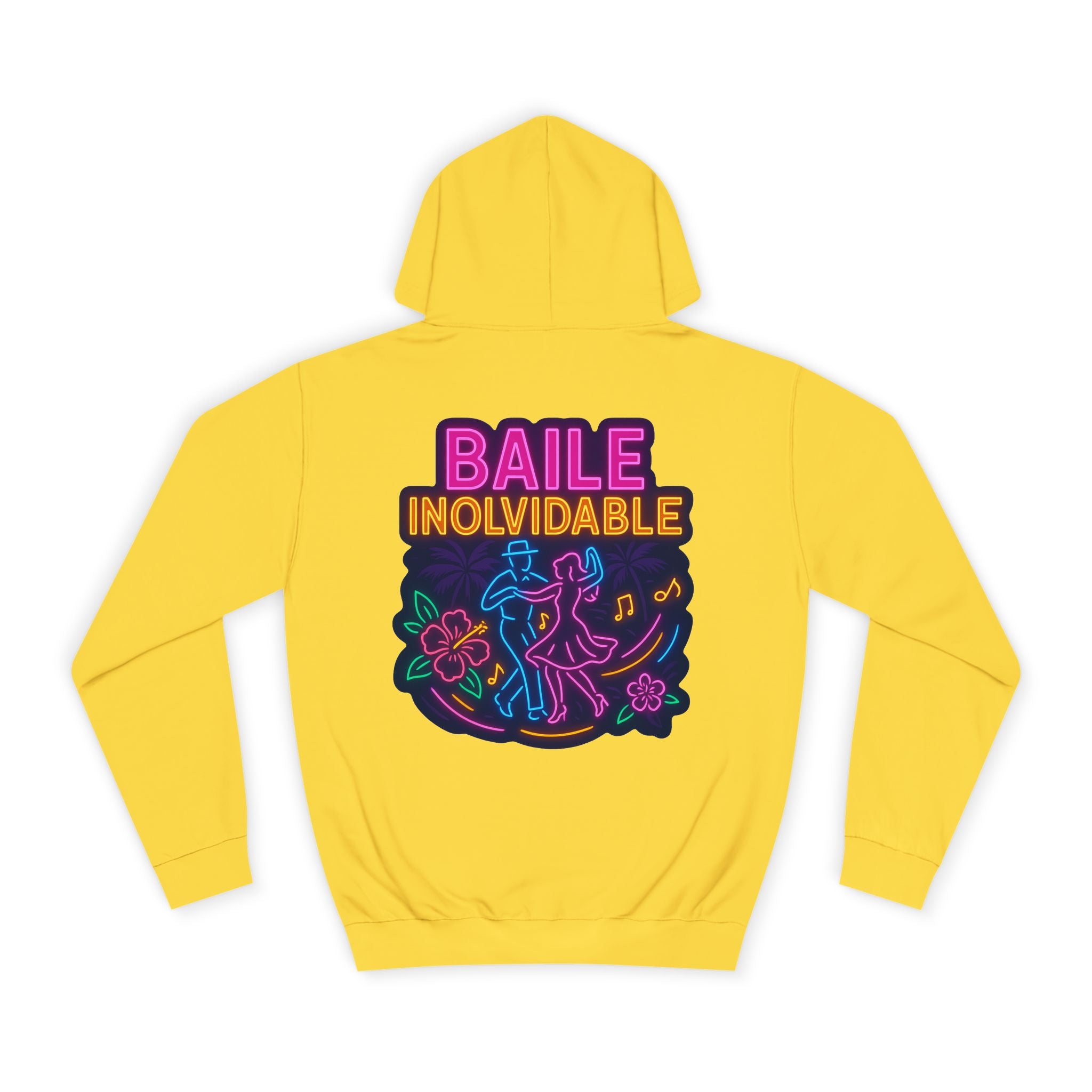 Vibrant Dance Hoodie - Unisex College Sweatshirt, Cozy Casual Wear, Perfect Gift for Dance Lovers, College Apparel, Baile Inolvidable