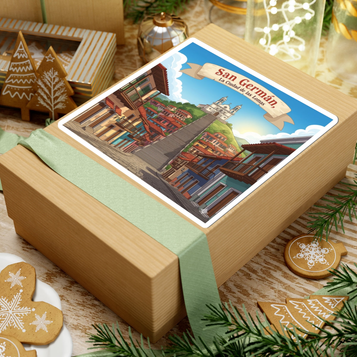 San Germán Kiss-Cut Stickers