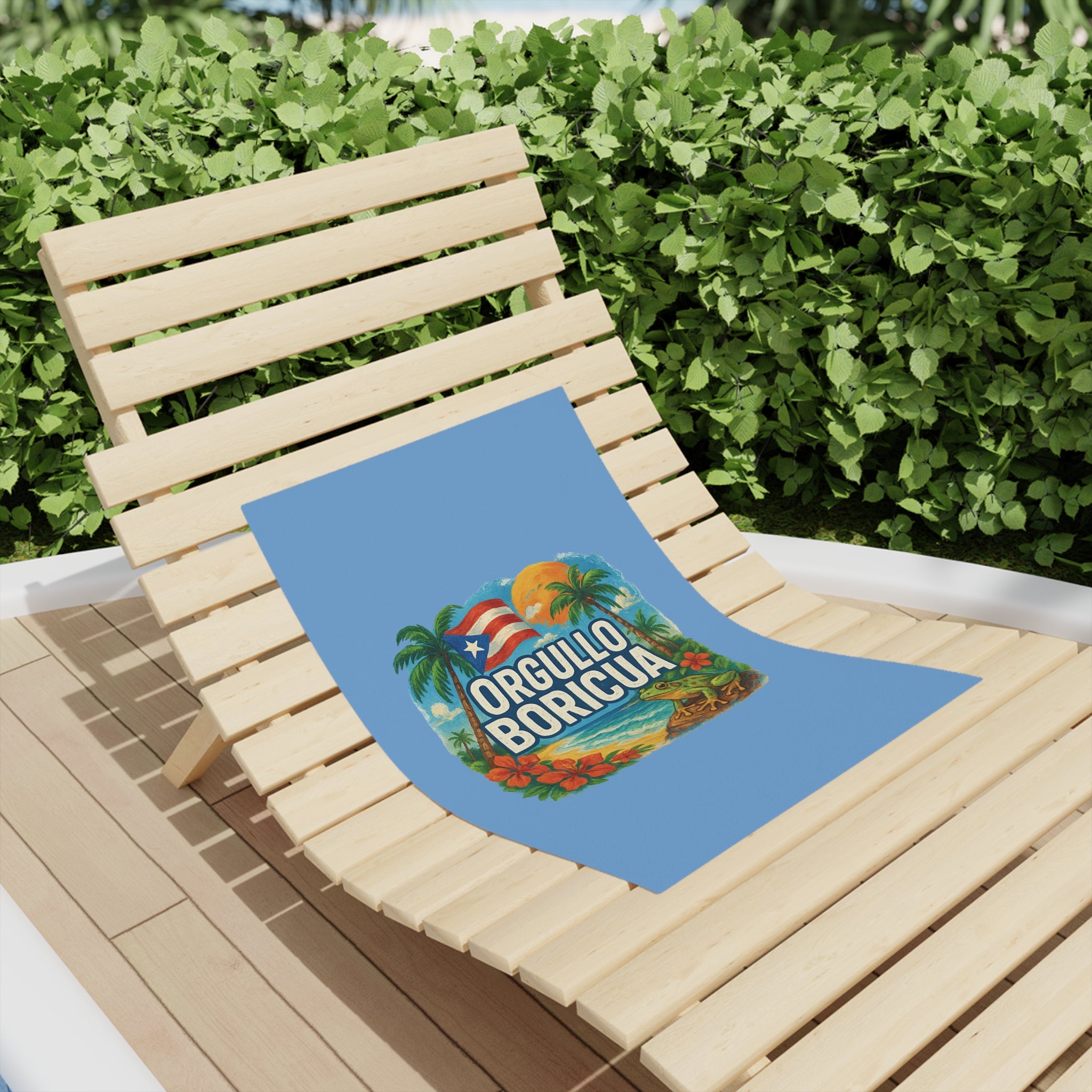 Proud Boricua Beach Towels, Tropical Pool Towels, Summer Vibes Terry Cloth, Puerto Rican Gifts, Beach Accessories