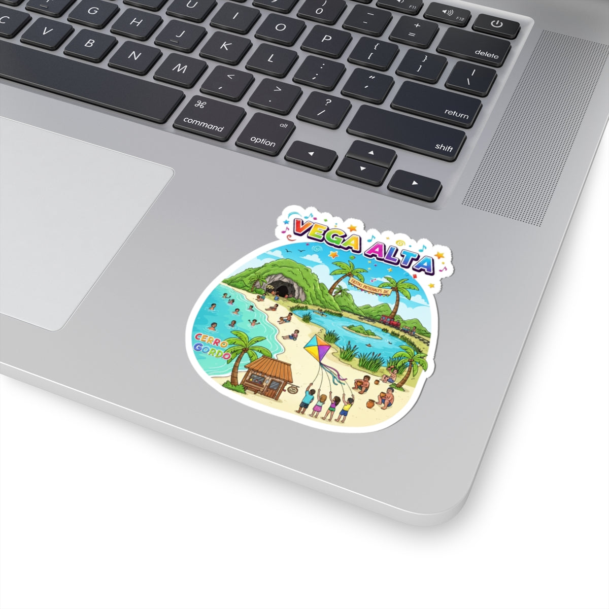 Vega Alta Kiss-Cut Stickers