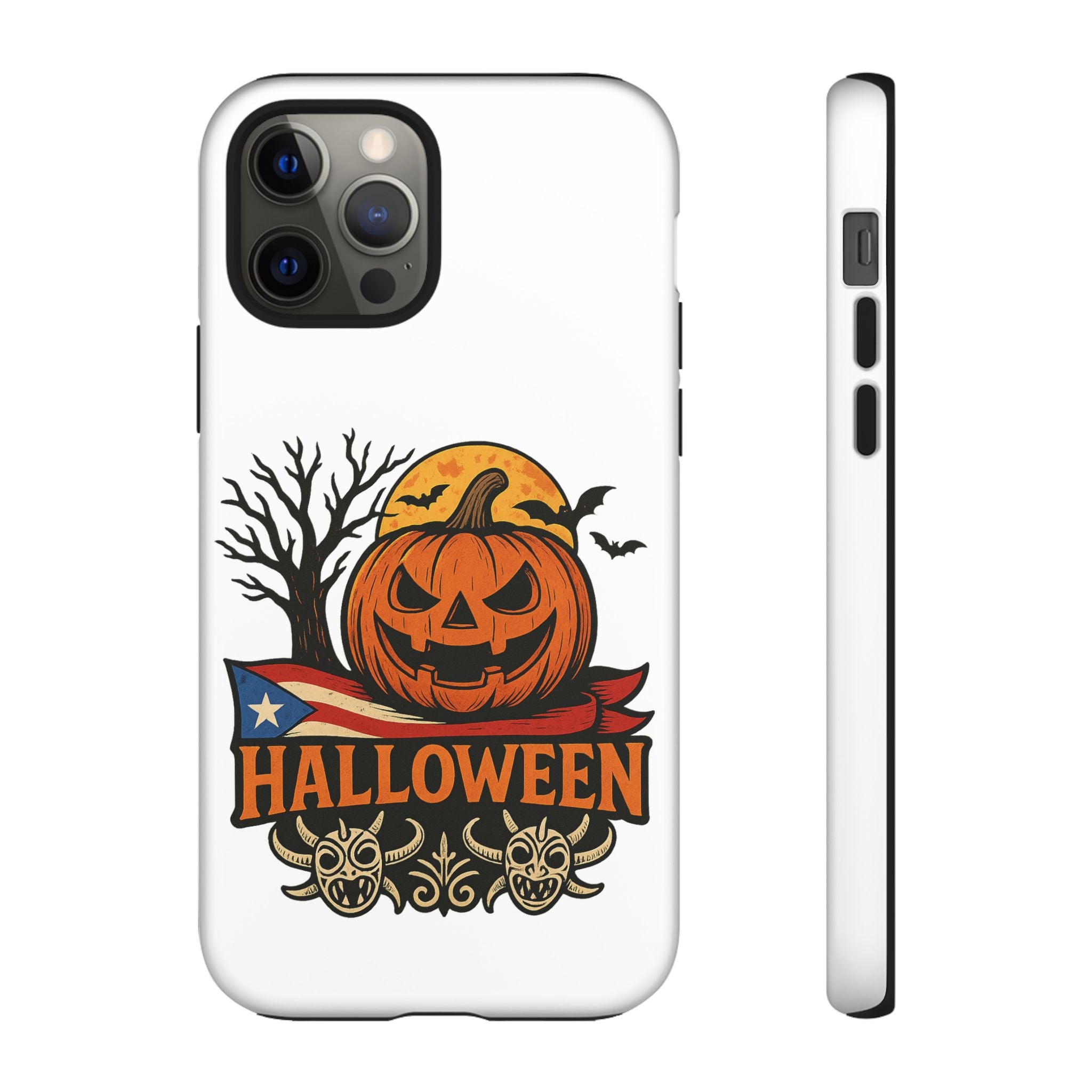 Halloween Phone Case, Tough Phone Case, Spooky Seasonal Cover, Fall Decor Accessory, Trick or Treat Gift, Halloween Celebration