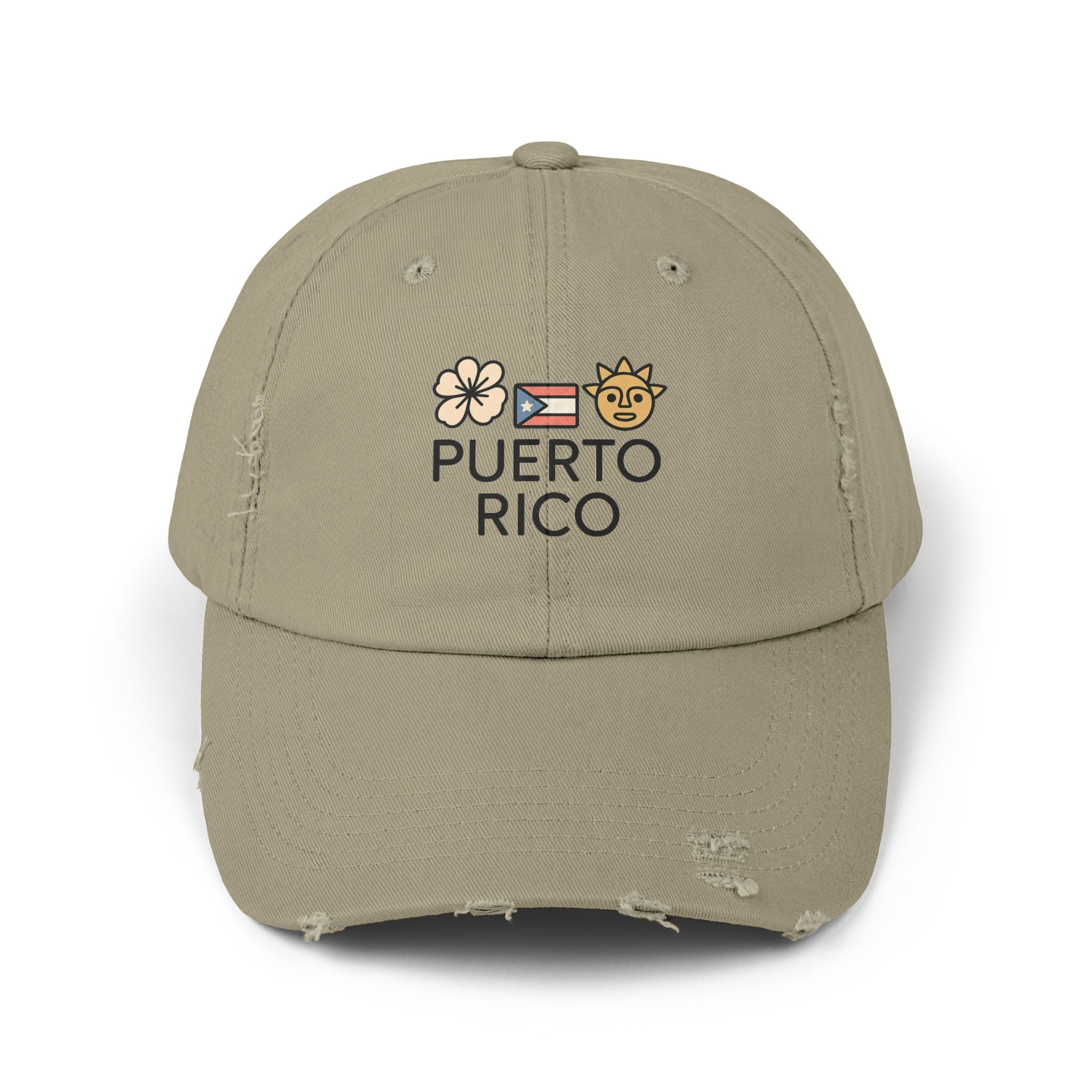 Puerto Rico Distressed Cap