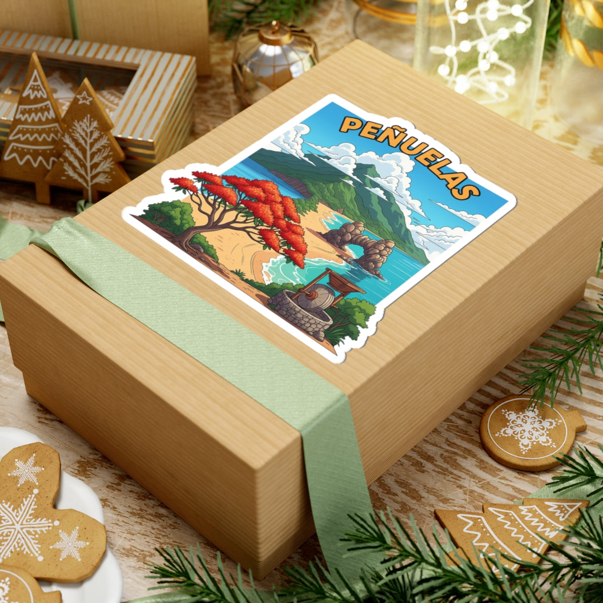 Peñuelas Kiss-Cut Stickers