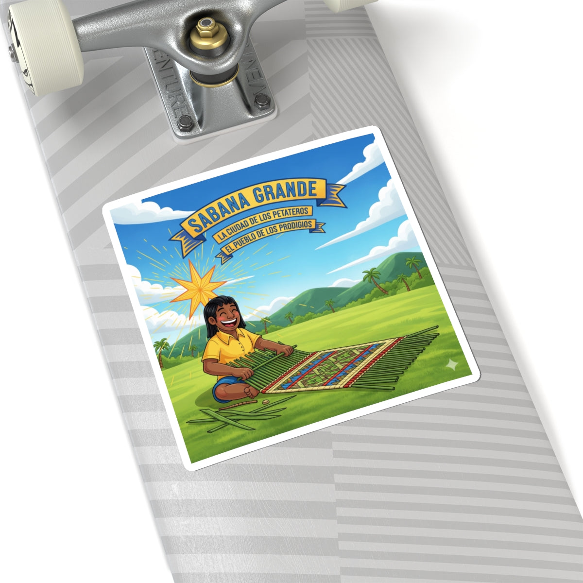 Sabana Grande Kiss-Cut Stickers