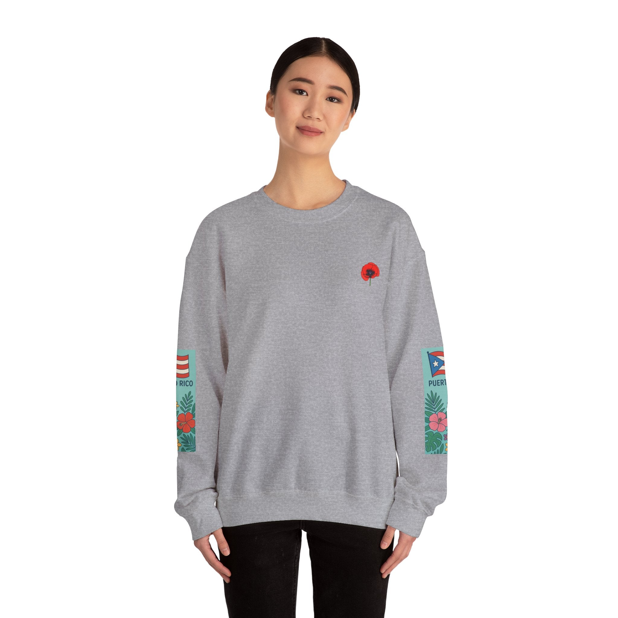 Puerto Rican Heritage Crewneck Sweatshirt