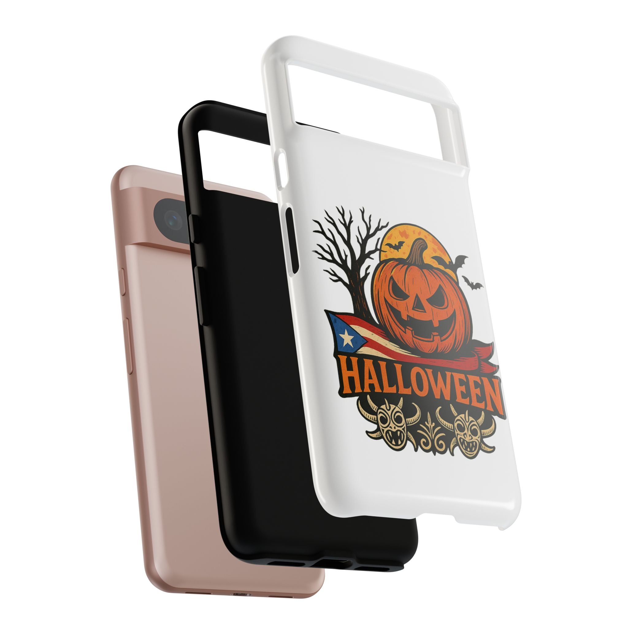 Halloween Phone Case, Tough Phone Case, Spooky Seasonal Cover, Fall Decor Accessory, Trick or Treat Gift, Halloween Celebration