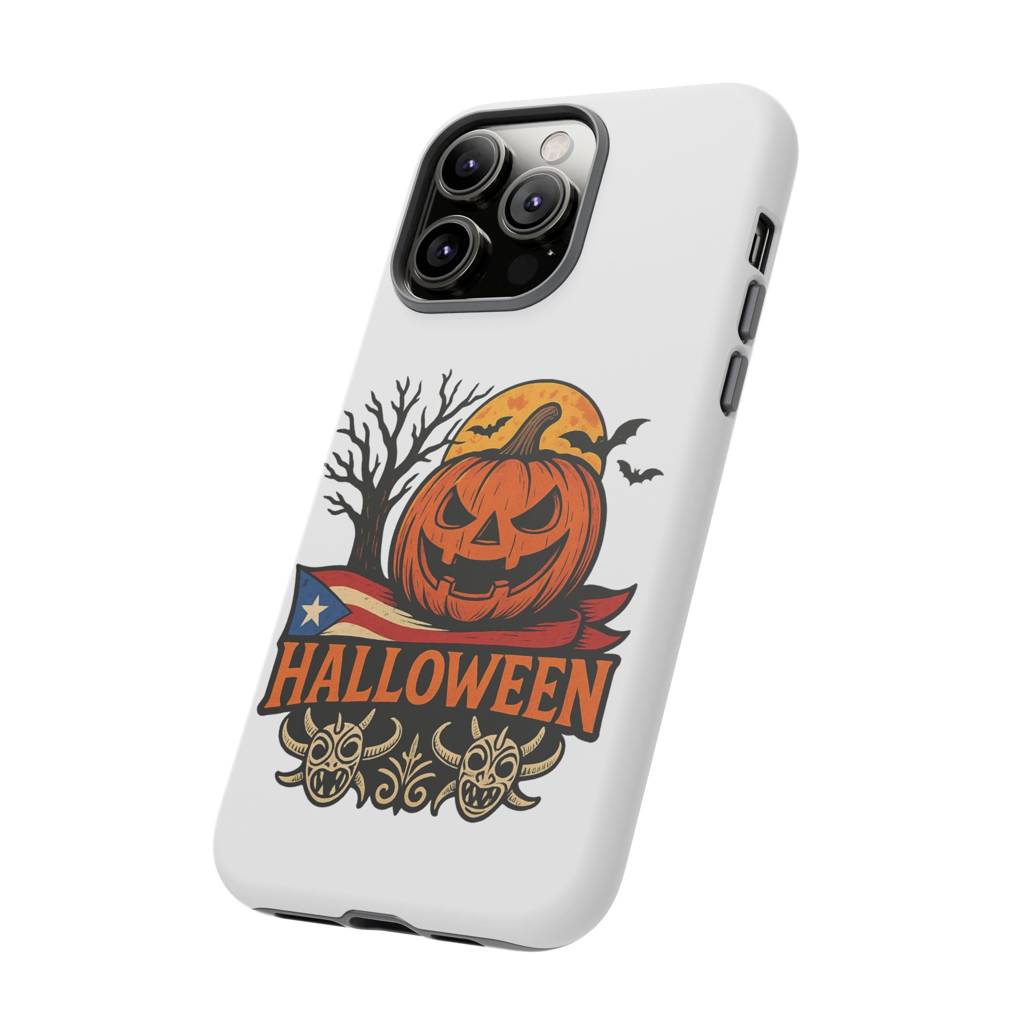 Halloween Phone Case, Tough Phone Case, Spooky Seasonal Cover, Fall Decor Accessory, Trick or Treat Gift, Halloween Celebration